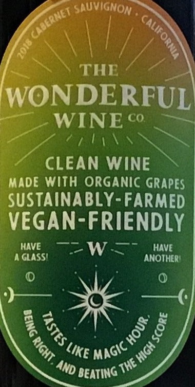 California's Sustainable Wonderful Wine Co - Premium Cabernet Sauvignon