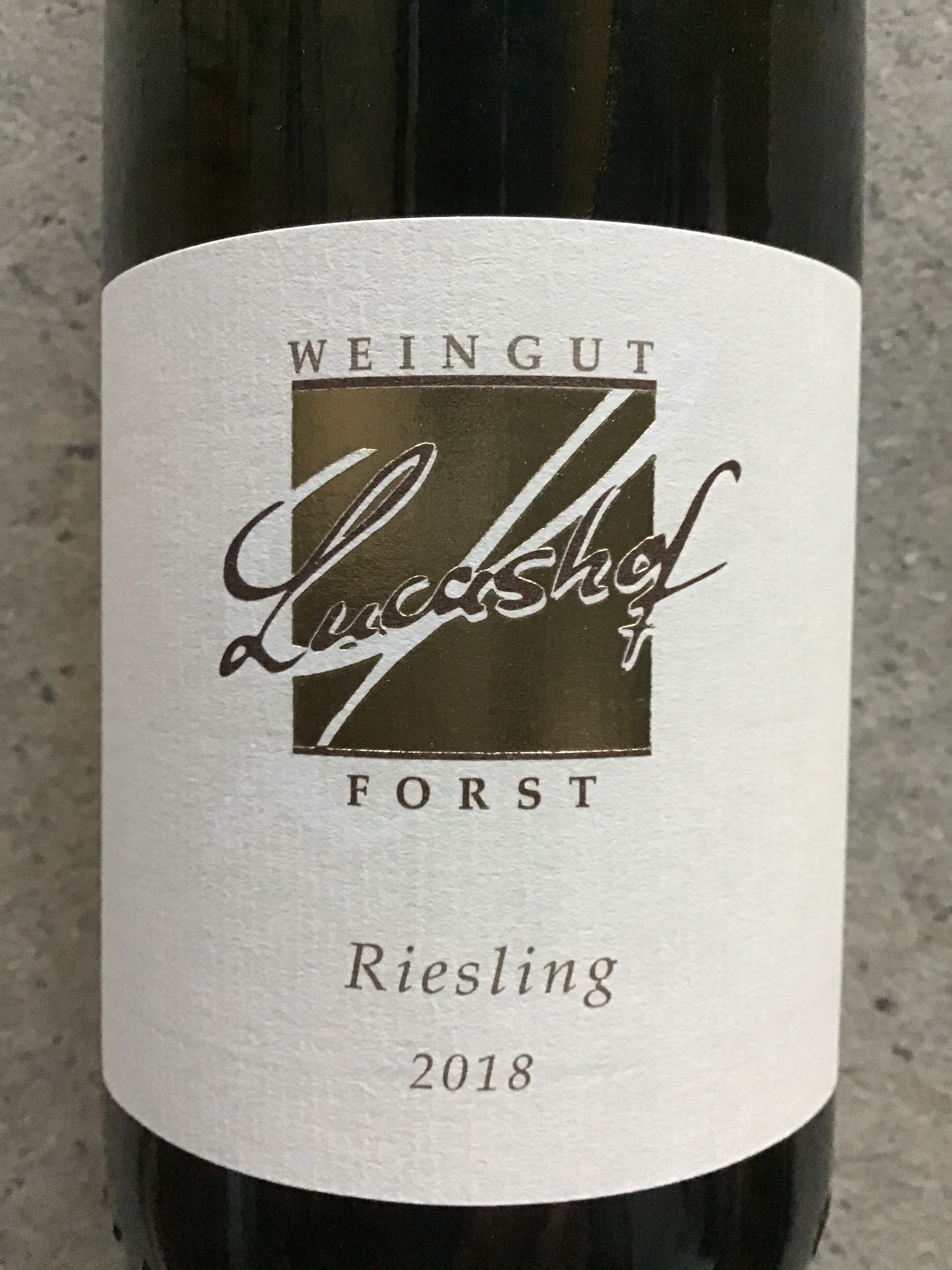 Organic Riesling Wine from Weingut Lucashof in Germany's Pfalz Region