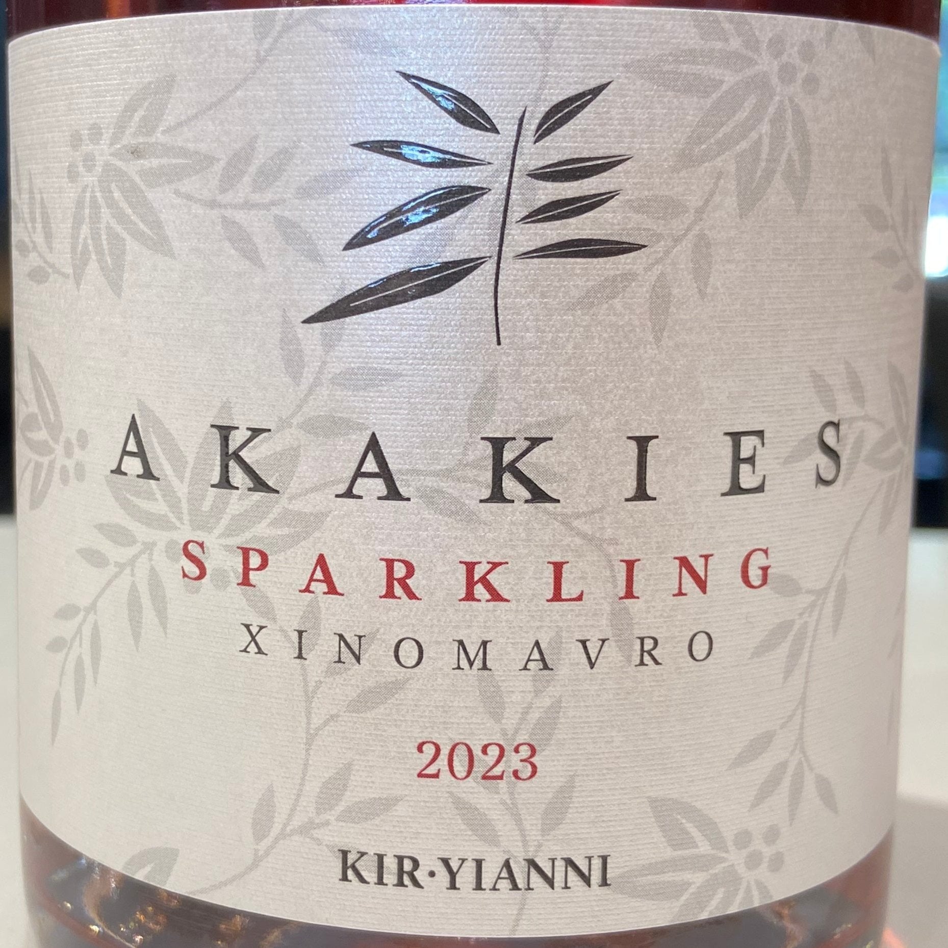 Kir-Yianni Sparkling Rose Wine - 'Akakies' Vintage 2023