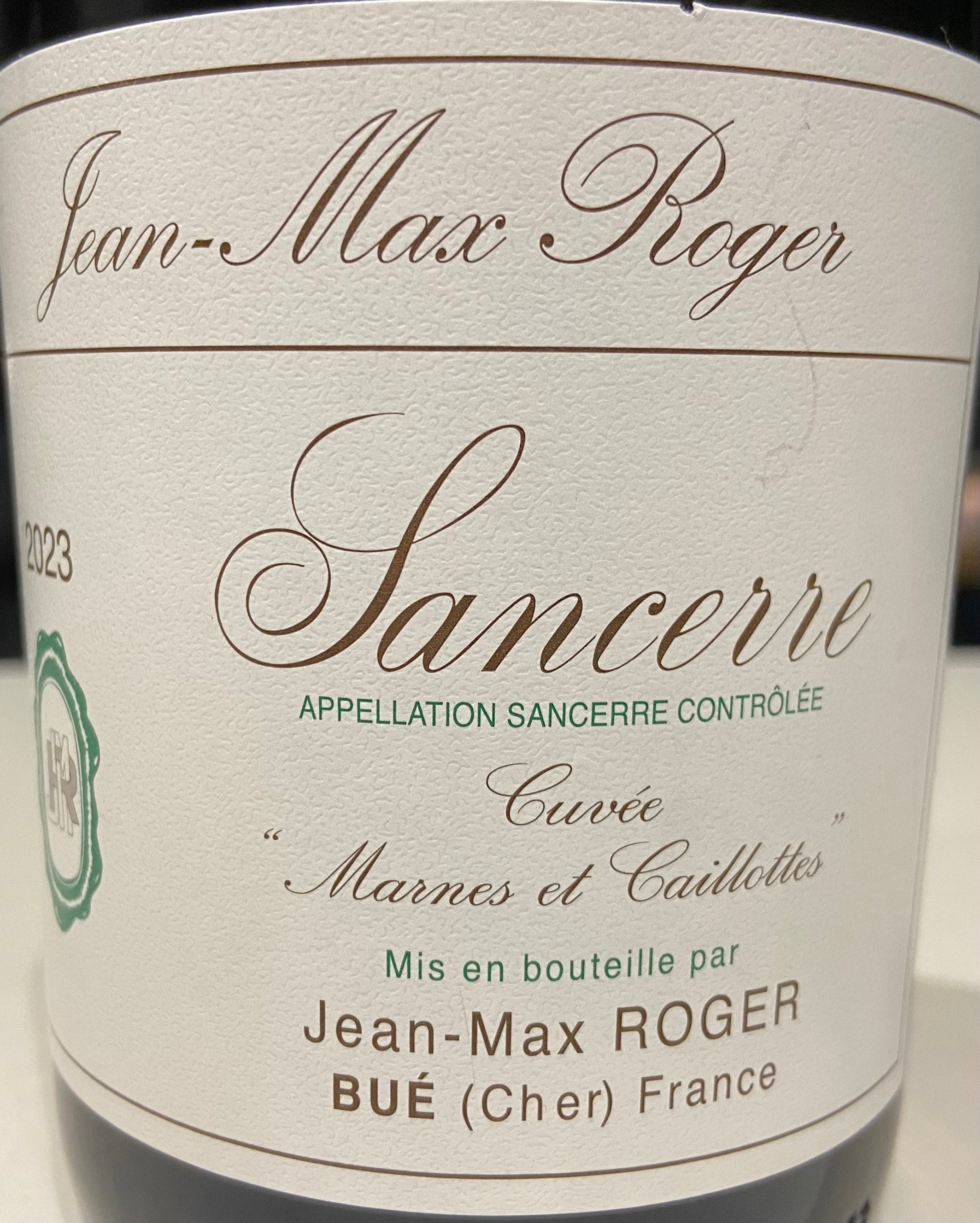 Jean Max Roger Sancerre White Wine - A Premium Sauvignon Blanc from France