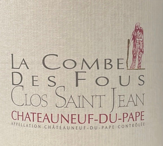 La Combe Des Fous 'Clos Saint Jean' Red Wine - Chateauneuf - du - Pape