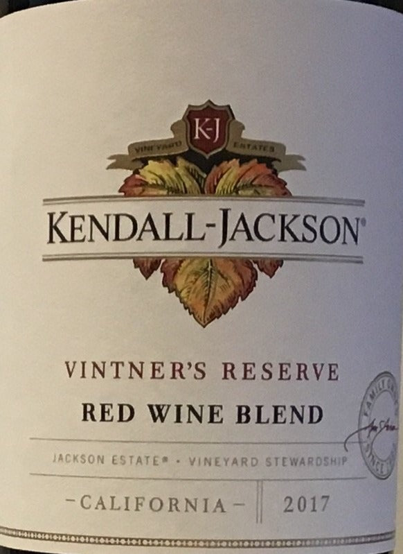 Kendall Jackson Summation Red Wine Blend - A Premium 2017 Vintage