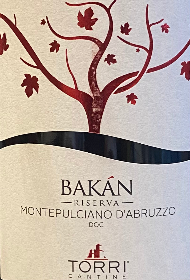 Torri Cantine 'Bakan' Montepulciano d'Abruzzo - Premium Italian Red Wine