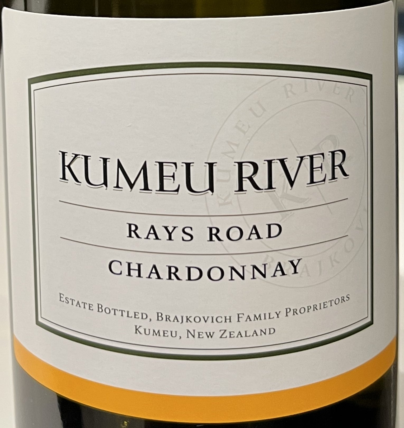 2022 Kumeu River 'Ray's Road' Premium Chardonnay from Hawkes Bay, NZ