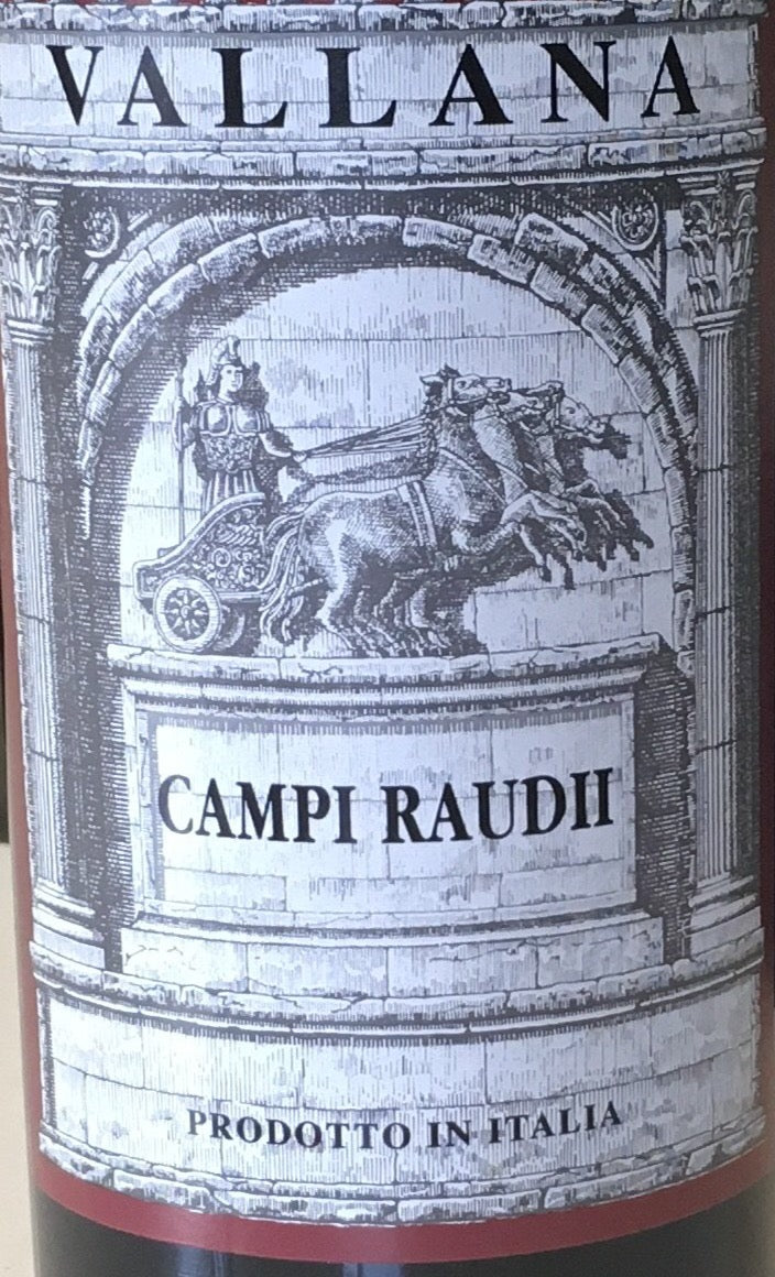 Vallana 'Campi Raudii' Red Wine - 2018 Piedmont Blend