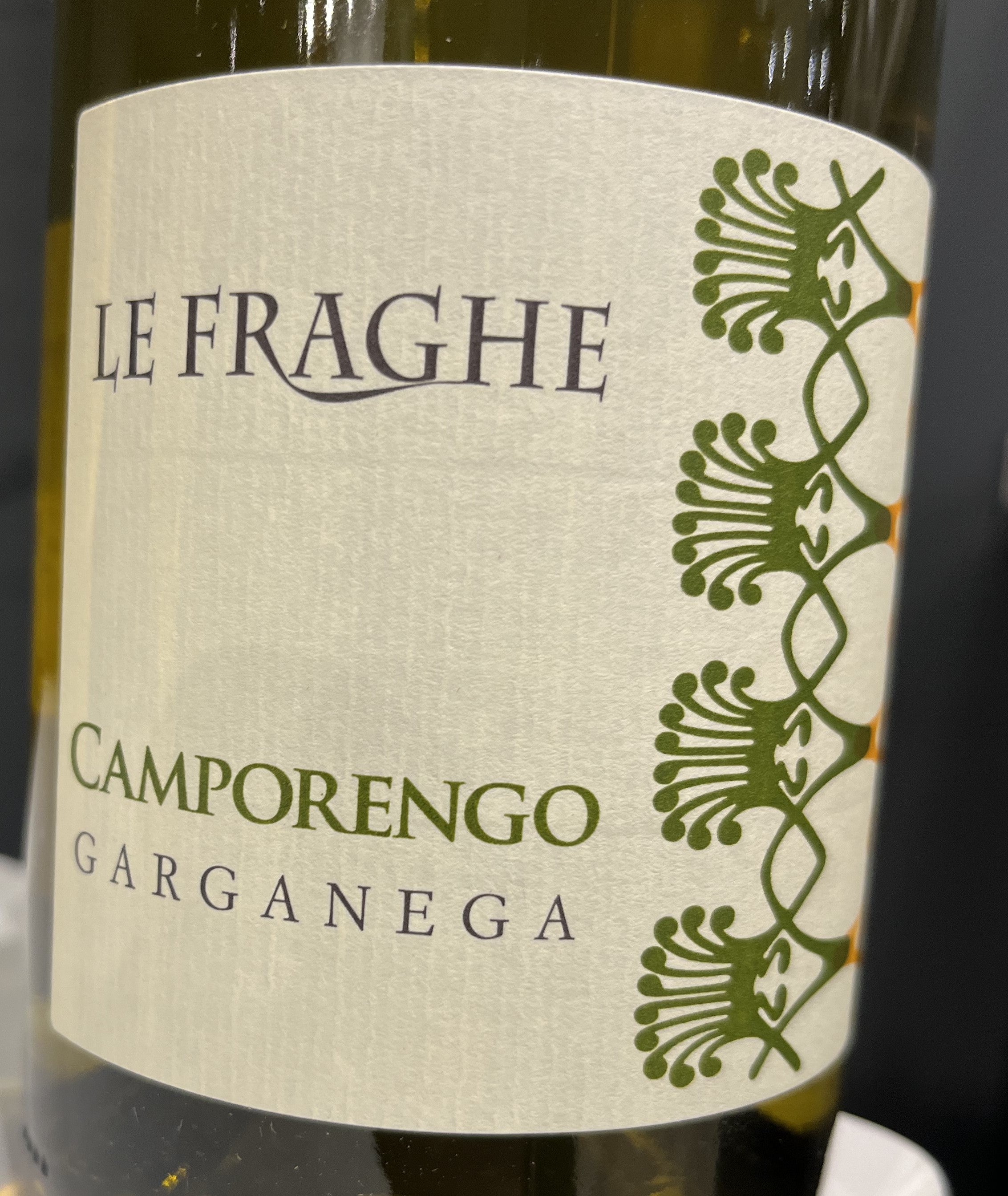 Le Fraghe 'Camporengo' - Organic 2023 Garganega Wine from Italy