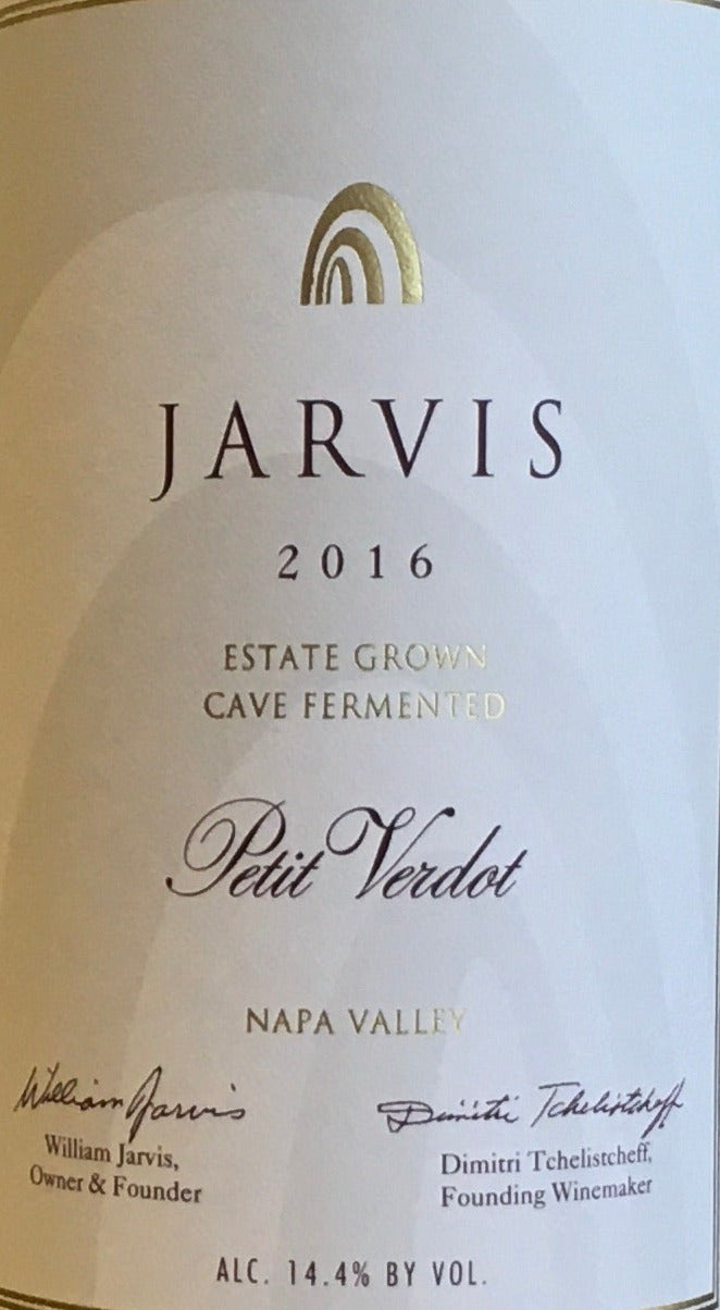 Jarvis Petit Verdot Red Wine from Napa