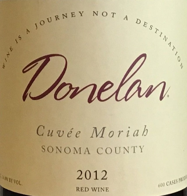 Donelan's Premium Red Blend - 'Cuvee Moriah'
