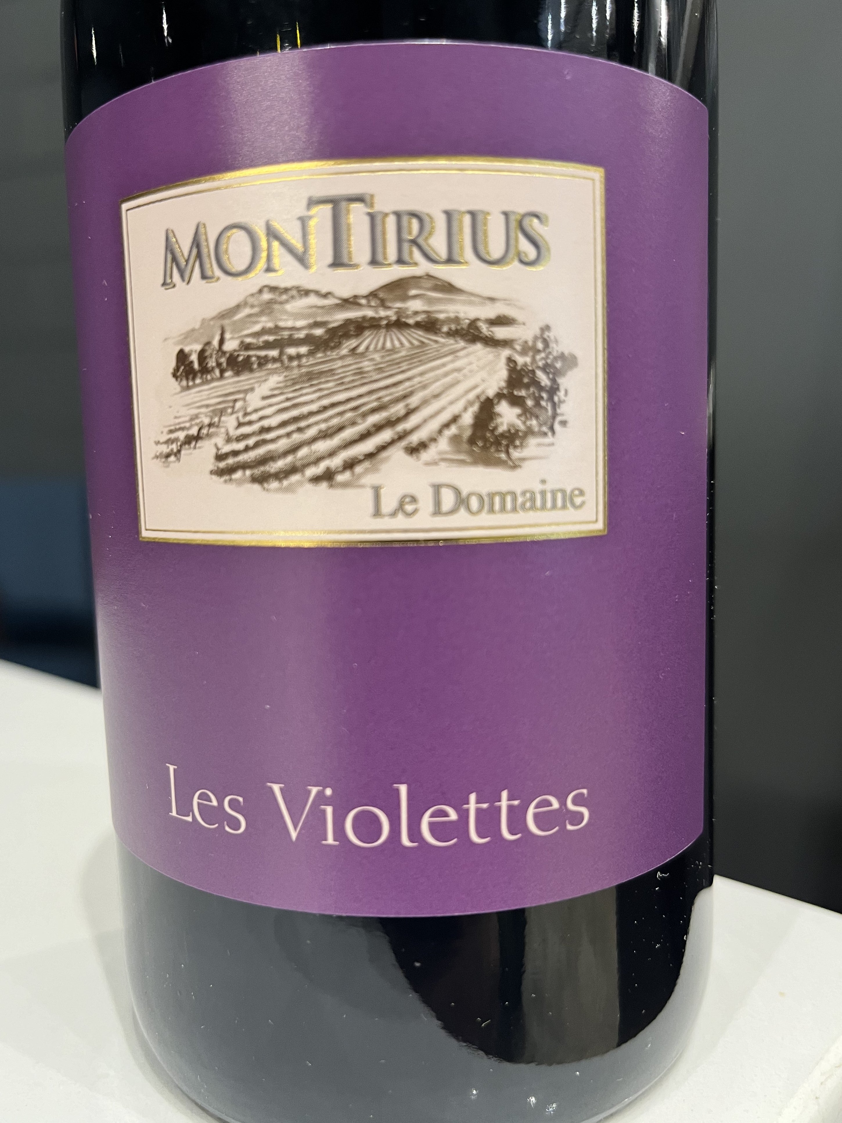 Montirius 'Les Violettes' Syrah Red Wine - Aromatic French Delight