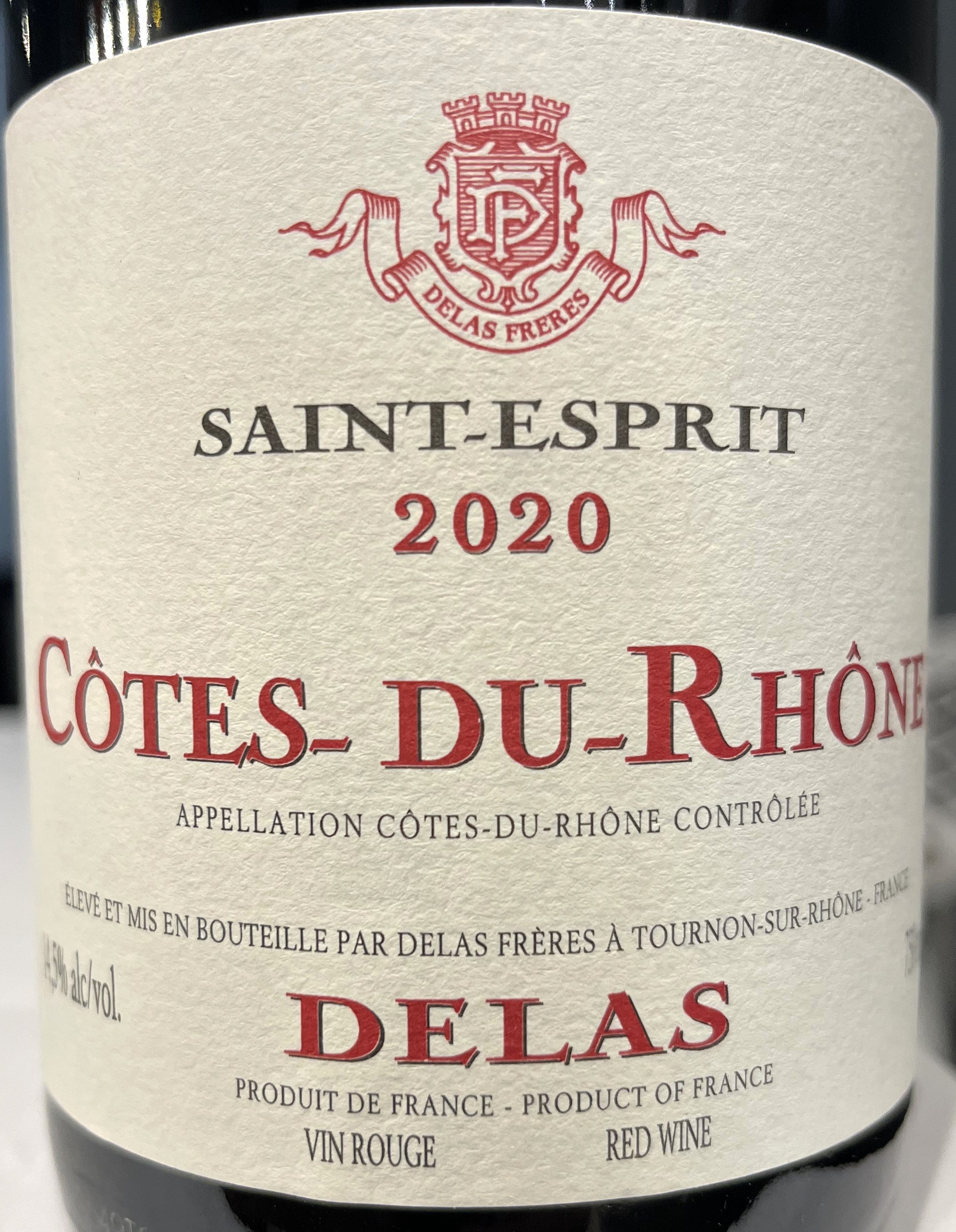 Delas Saint - Esprit Red Wine Cotes - Du - Rhone