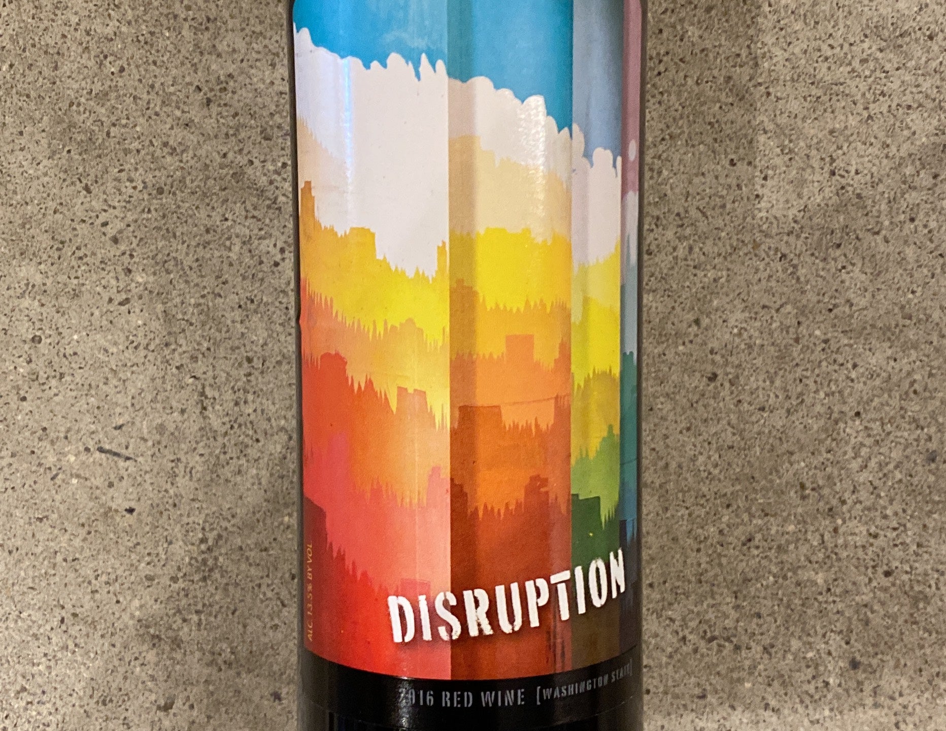 2018 Washington US Red Blend - Disruption with Cabernet Sauvignon and Malbec