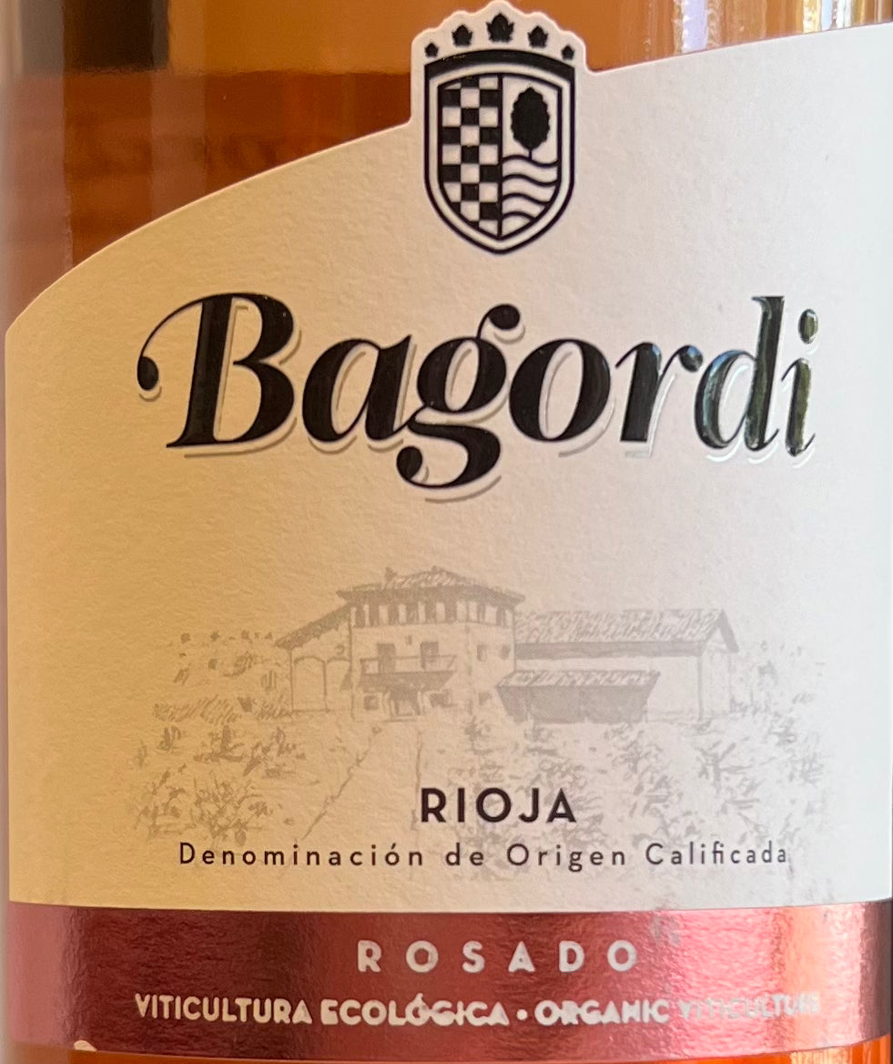 Bodegas Bagordi Organic 2021 Garnacha Rose Wine from Rioja, Spain