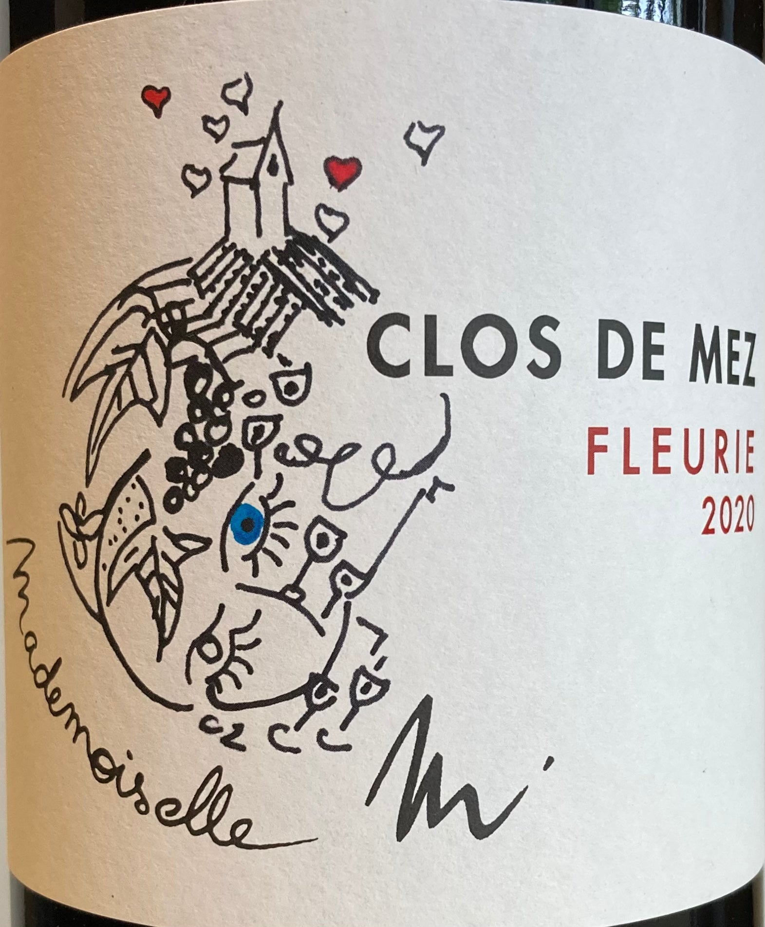 Clos de MEZ 'Mademoiselle M' Gamay Wine - Fleurie, Beaujolais, France