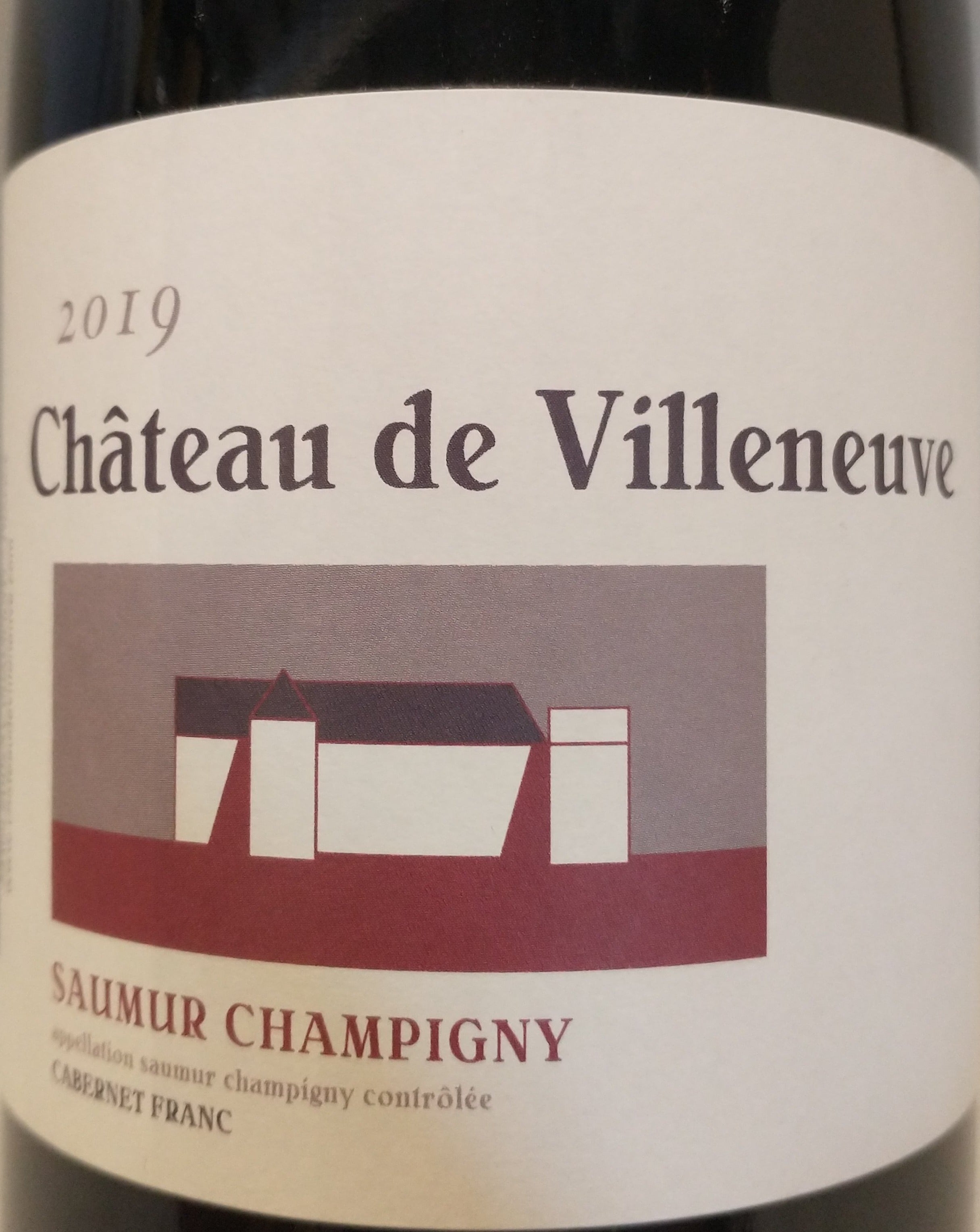 Chateau de Villeneuve Premium Red Wine - Cabernet Franc Variety