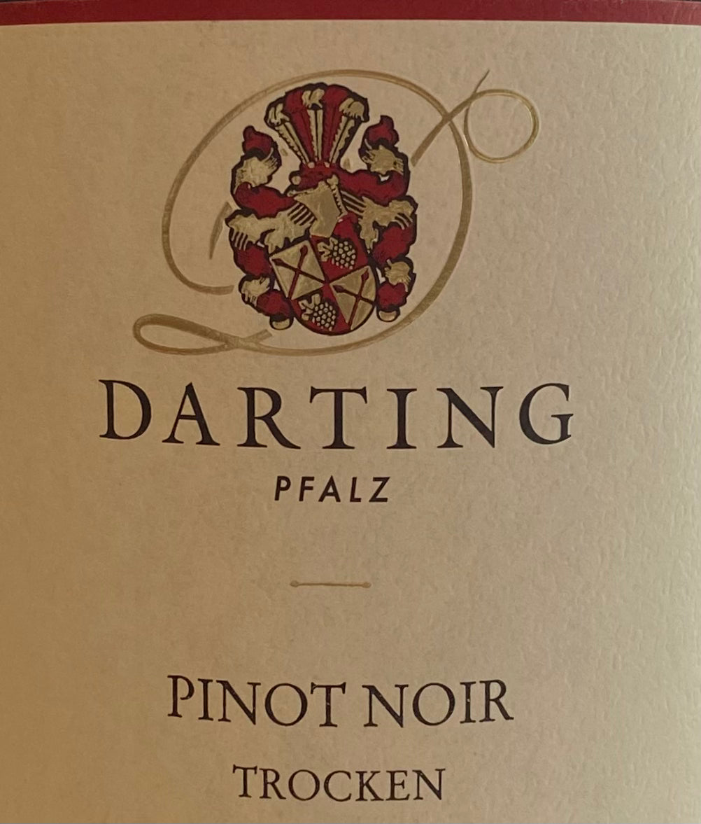 2019 German Pfalz Darting Pinot Noir Wine