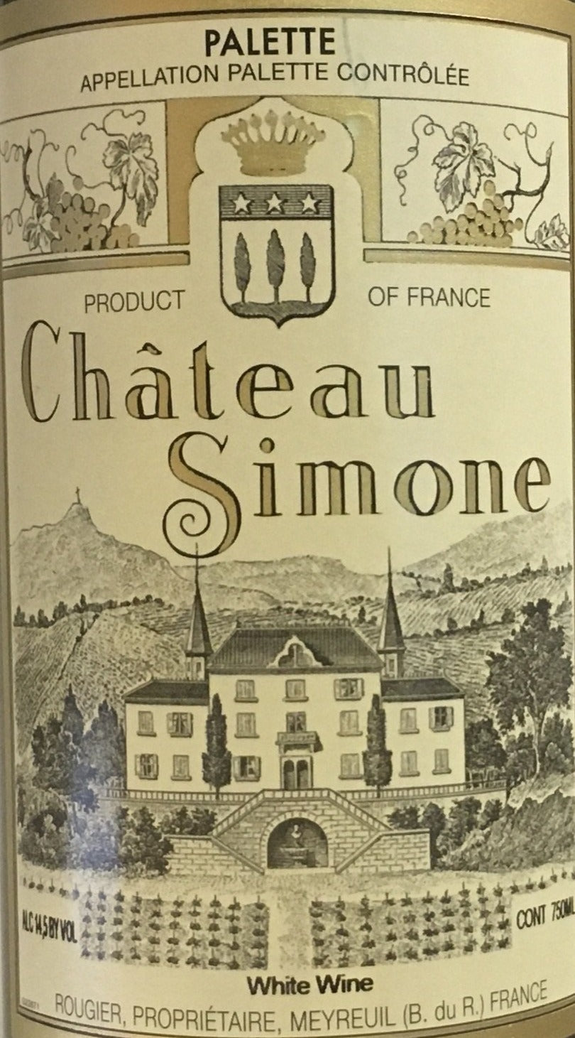 2015 Chateau Simone White Wine from Palette
