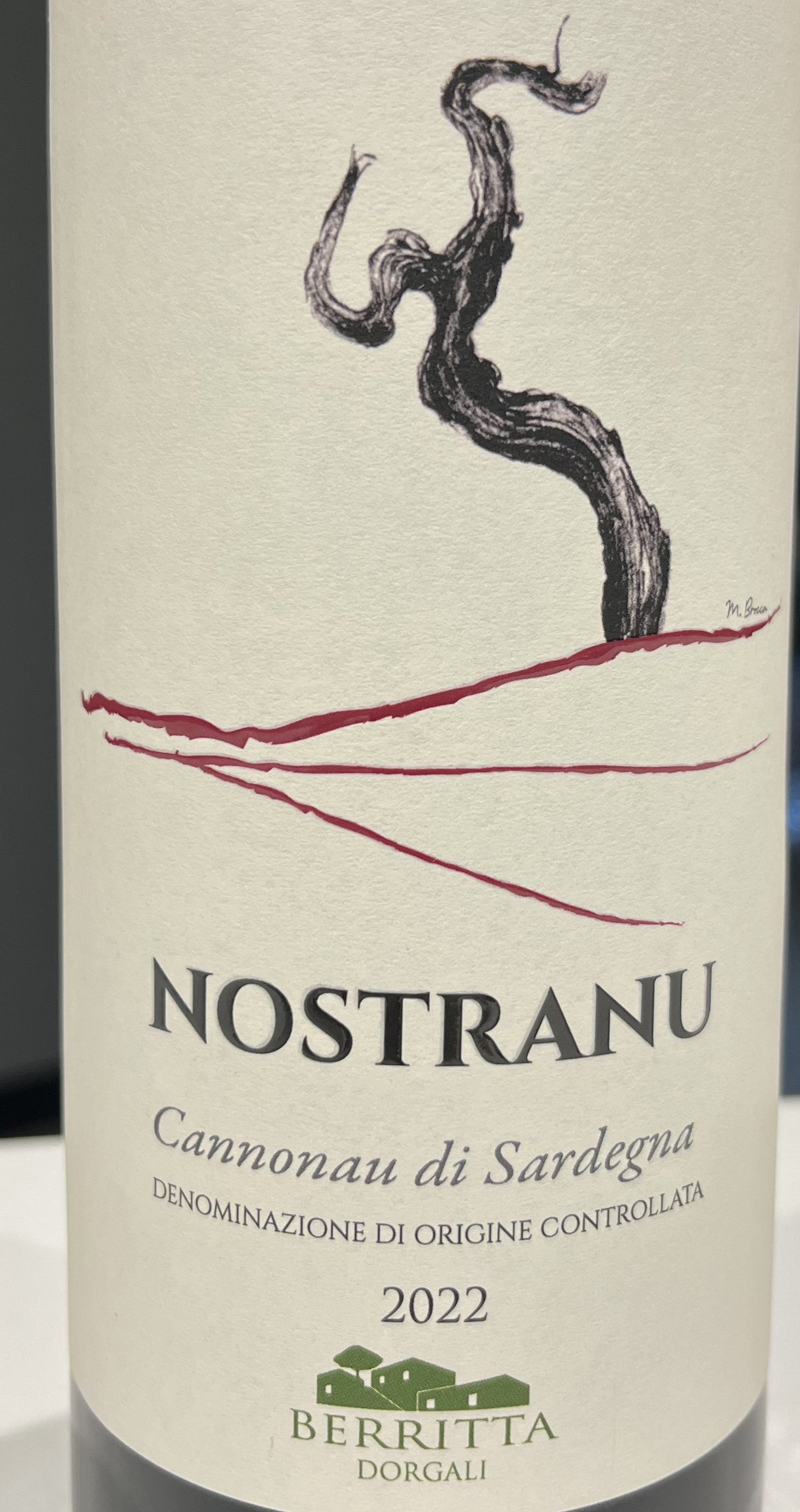 Cantine Berritta 'Nostranu' - Cannonau