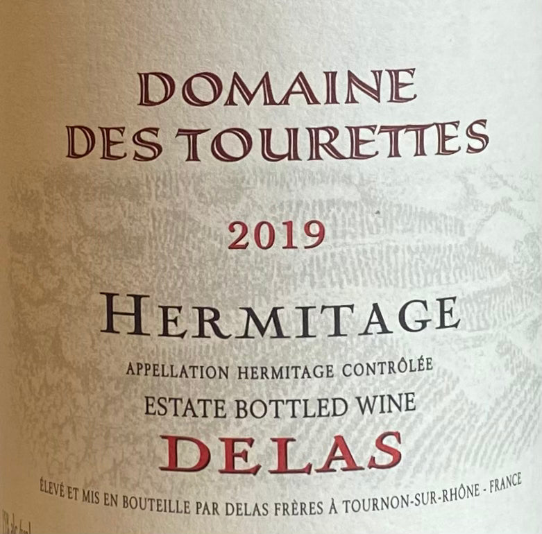 Delas 'Domaine des Tourettes' Red Wine - Hermitage