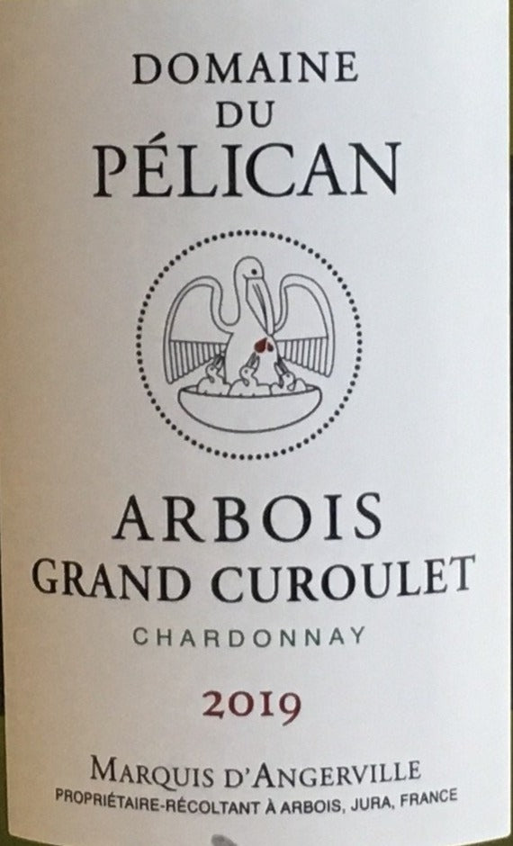 2019 Domaine du Pelican Premium Chardonnay from Arbois, Jura, France