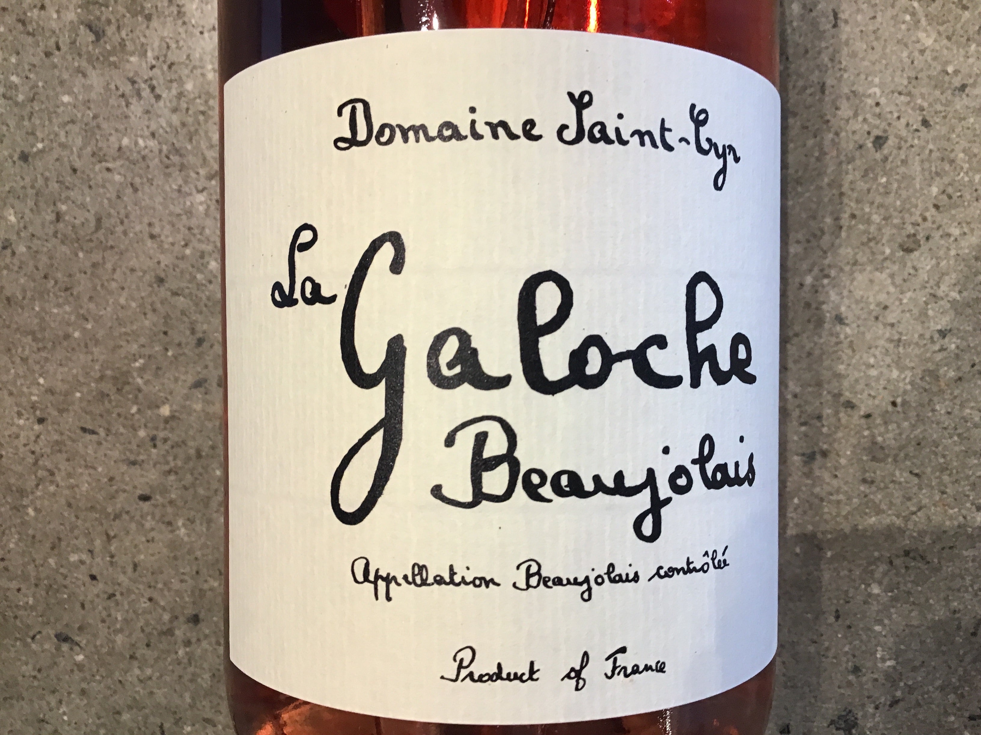 2020 Domaine Saint Cyr - Beaujolais Rose La Galoche Wine