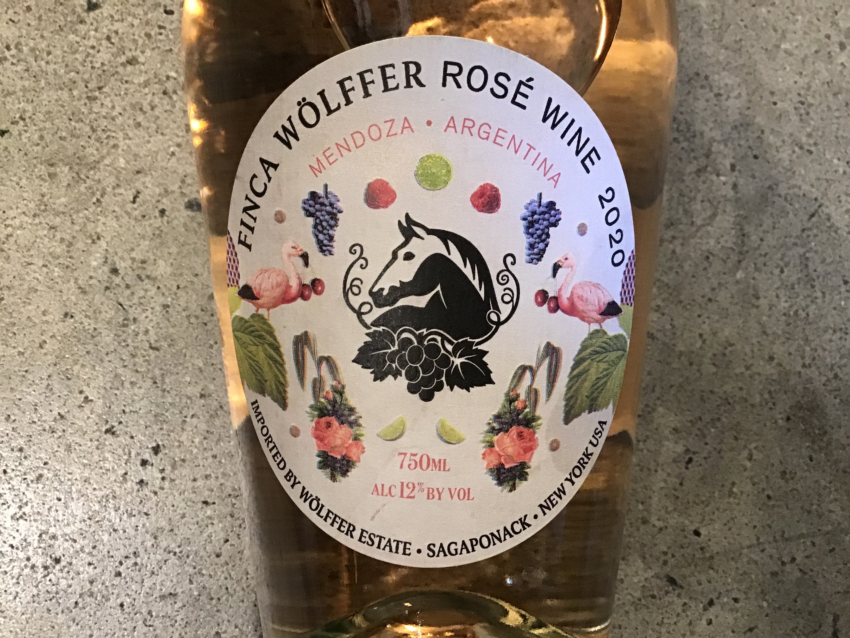 Finca Wolffer Mendoza Rose Wine from Argentina