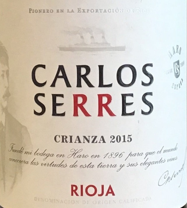 Carlos Serres Crianza Red Wine from Rioja