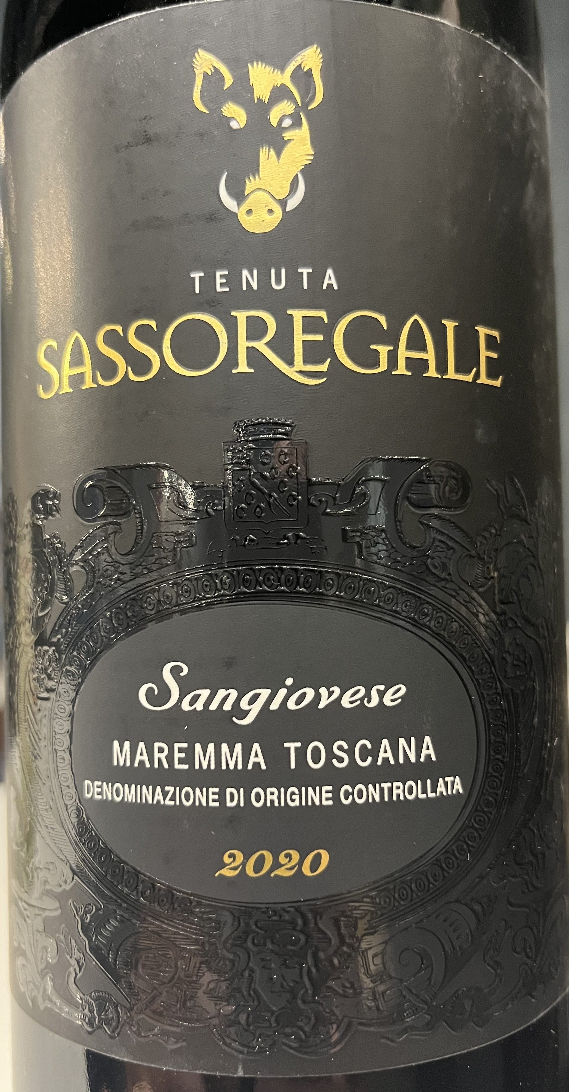 Premium Sassoregale Sangiovese Red Wine