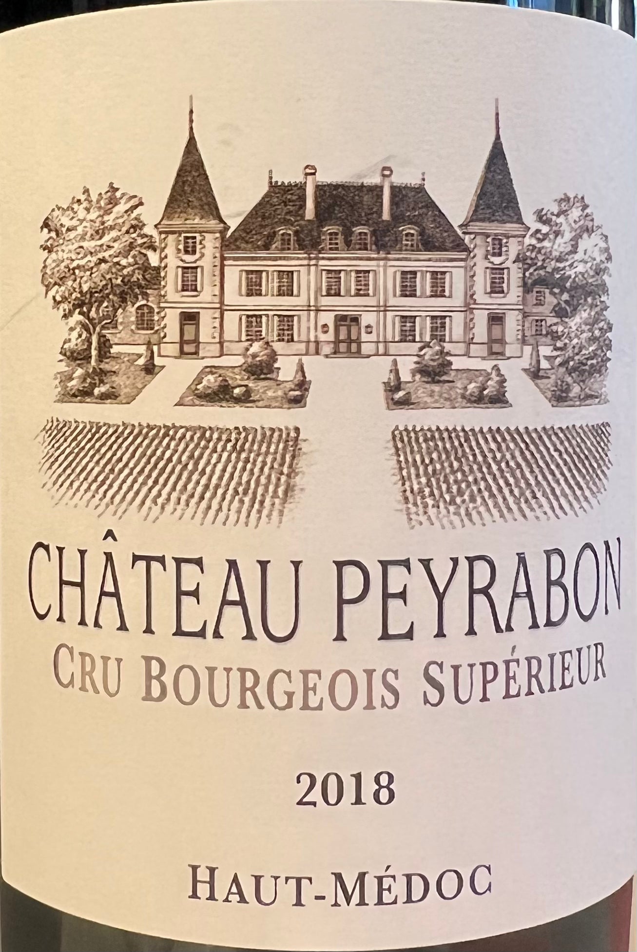 Chateau Peyrabon - Premium Cru Bourgeois Superieur Haut - Medoc Wine 2018