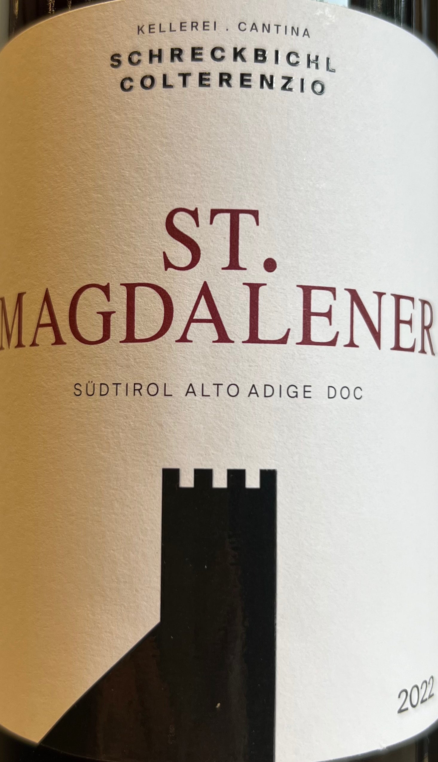 Colterenzio 'St. Magdalener' Red Wine Blend - Vernatsch (Schiava) and Lagrein from Alto Adige, Italy