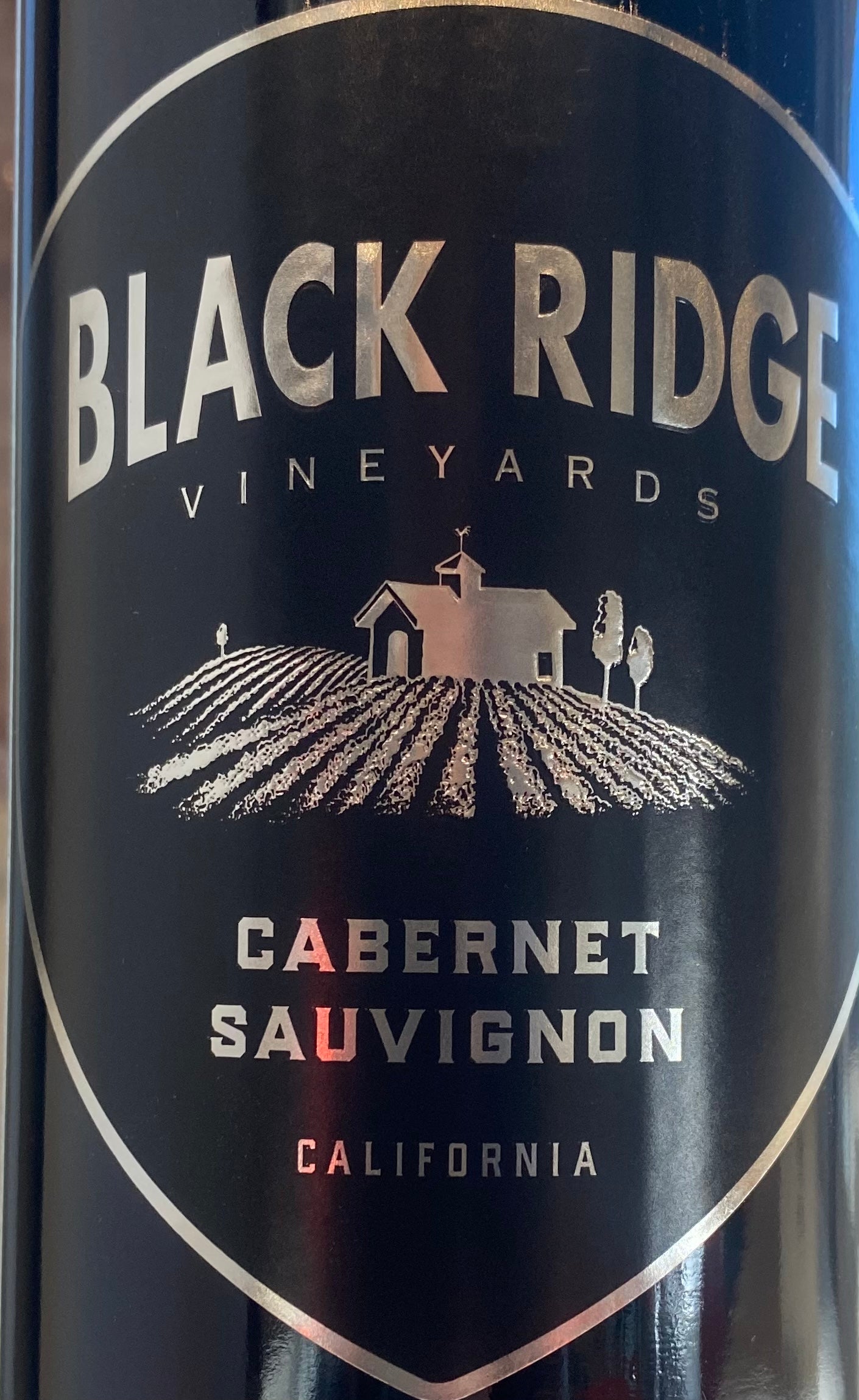 California's Black Ridge - Easy - Drinking Cabernet Sauvignon