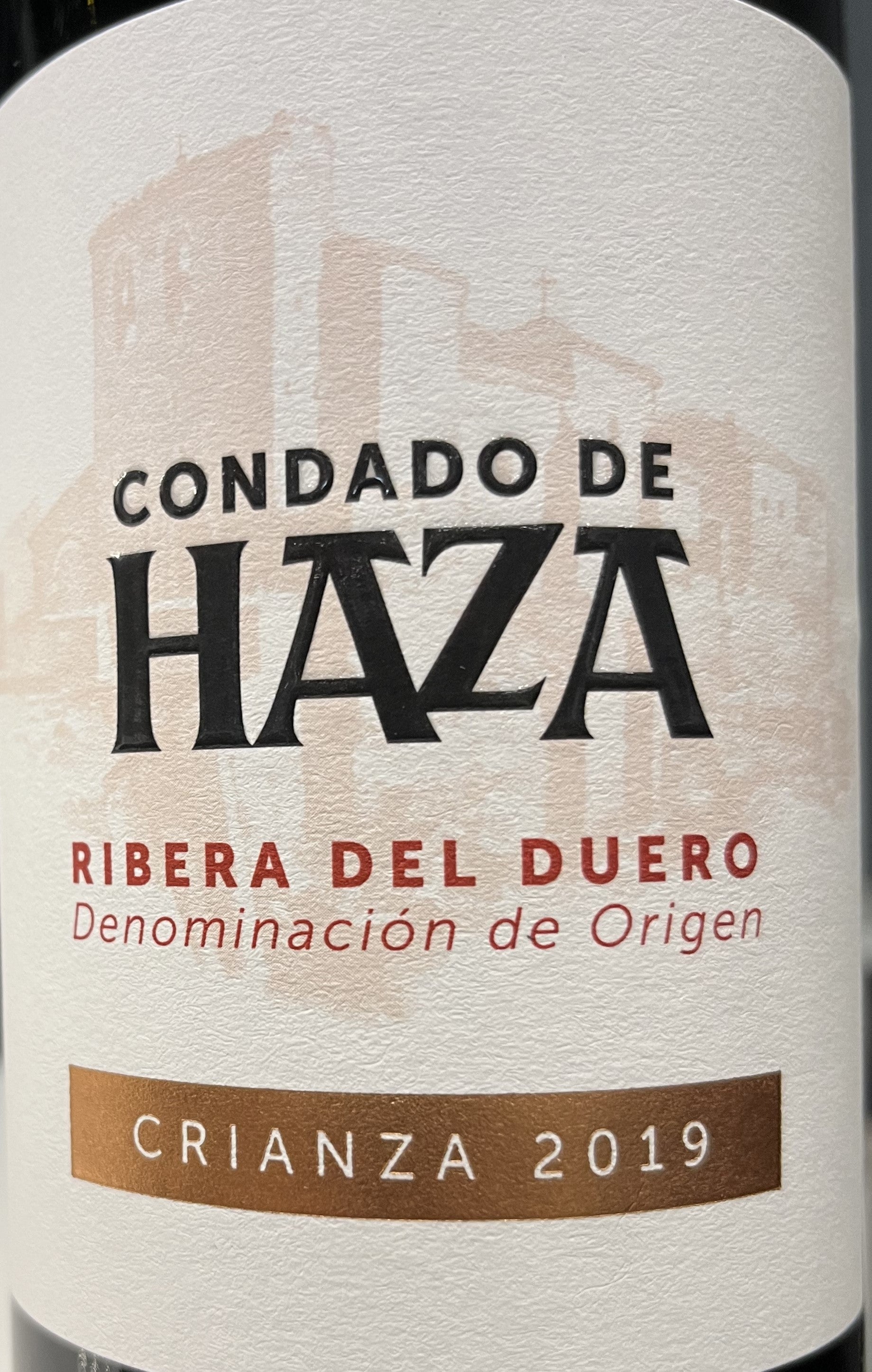 Condado de Haza 'Crianza' Spanish Red Wine - Ribera del Duero Region