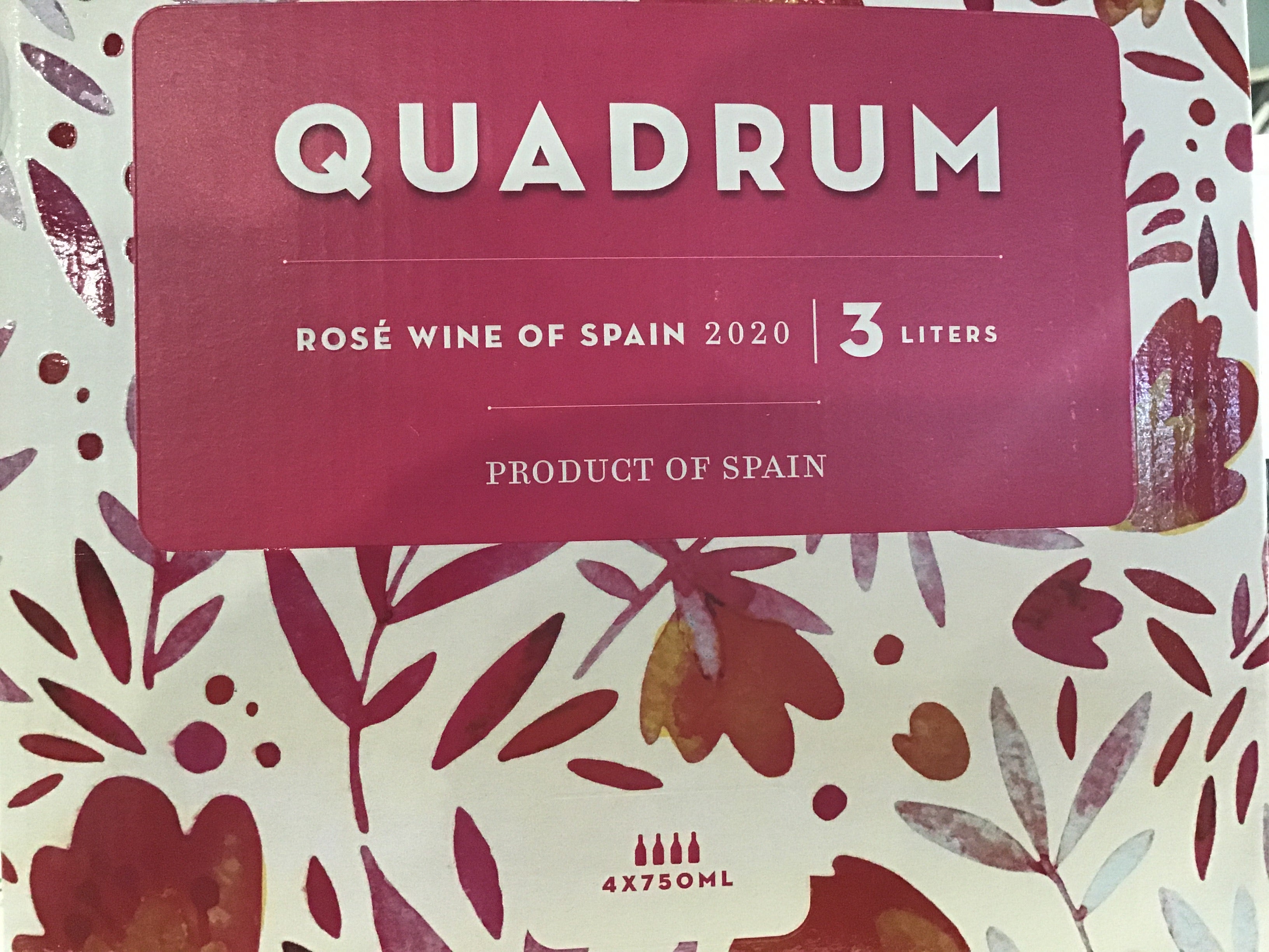 3L Quadrum Pink Rosé Wine