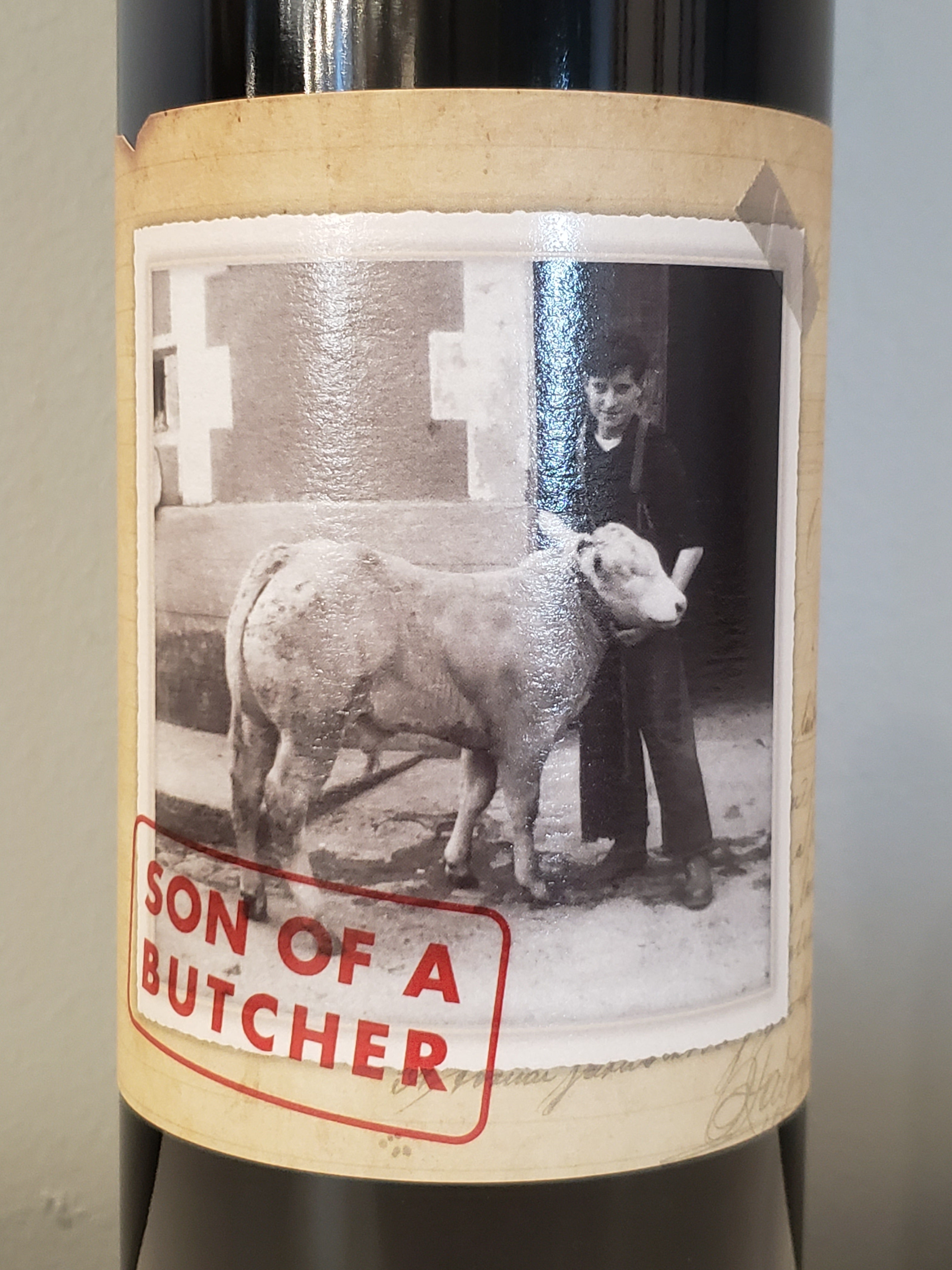 2019 California Son of a Butcher Vibrant Red Wine Blend