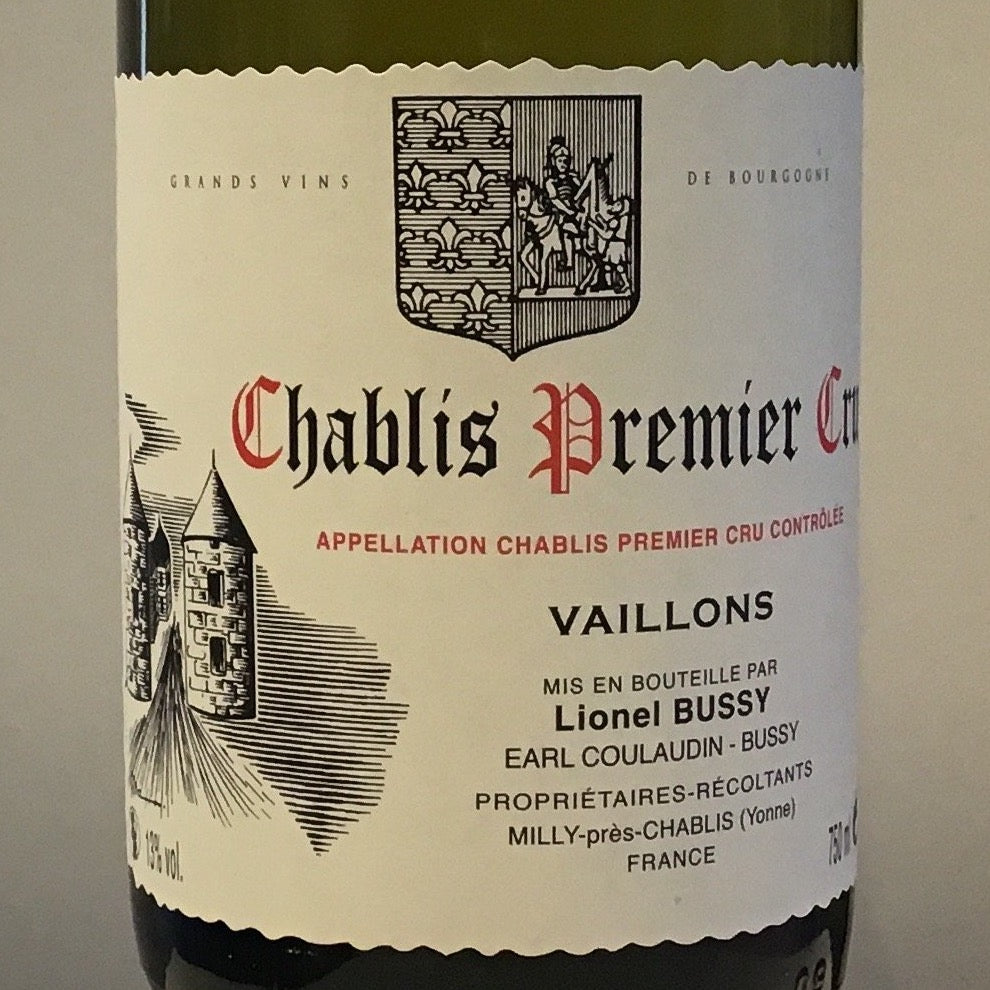 Coulaudin-Bussy 'Vaillons' Premier Cru Chablis White Wine