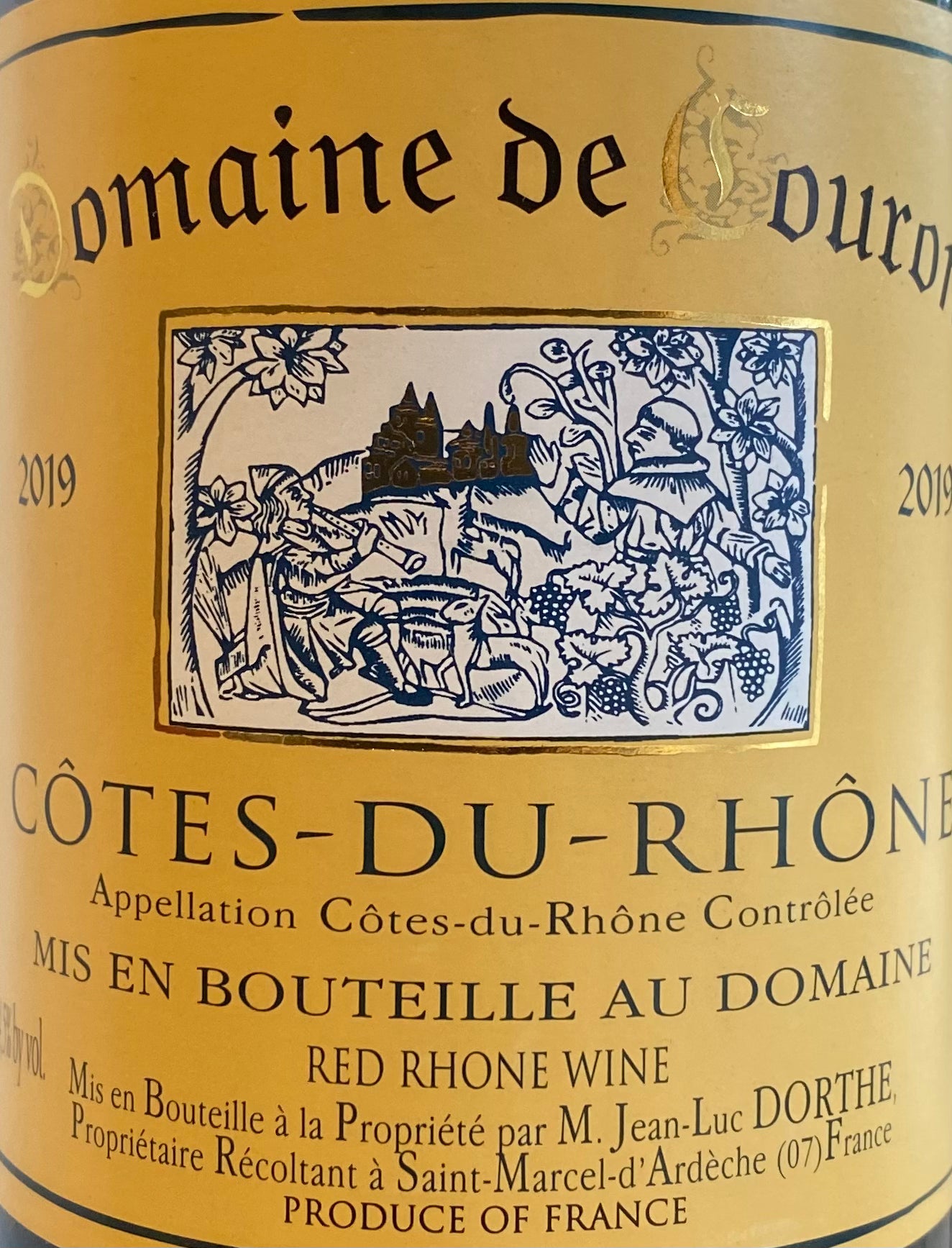 Domaine de Couron - Red Wine from Cotes du Rhone Region