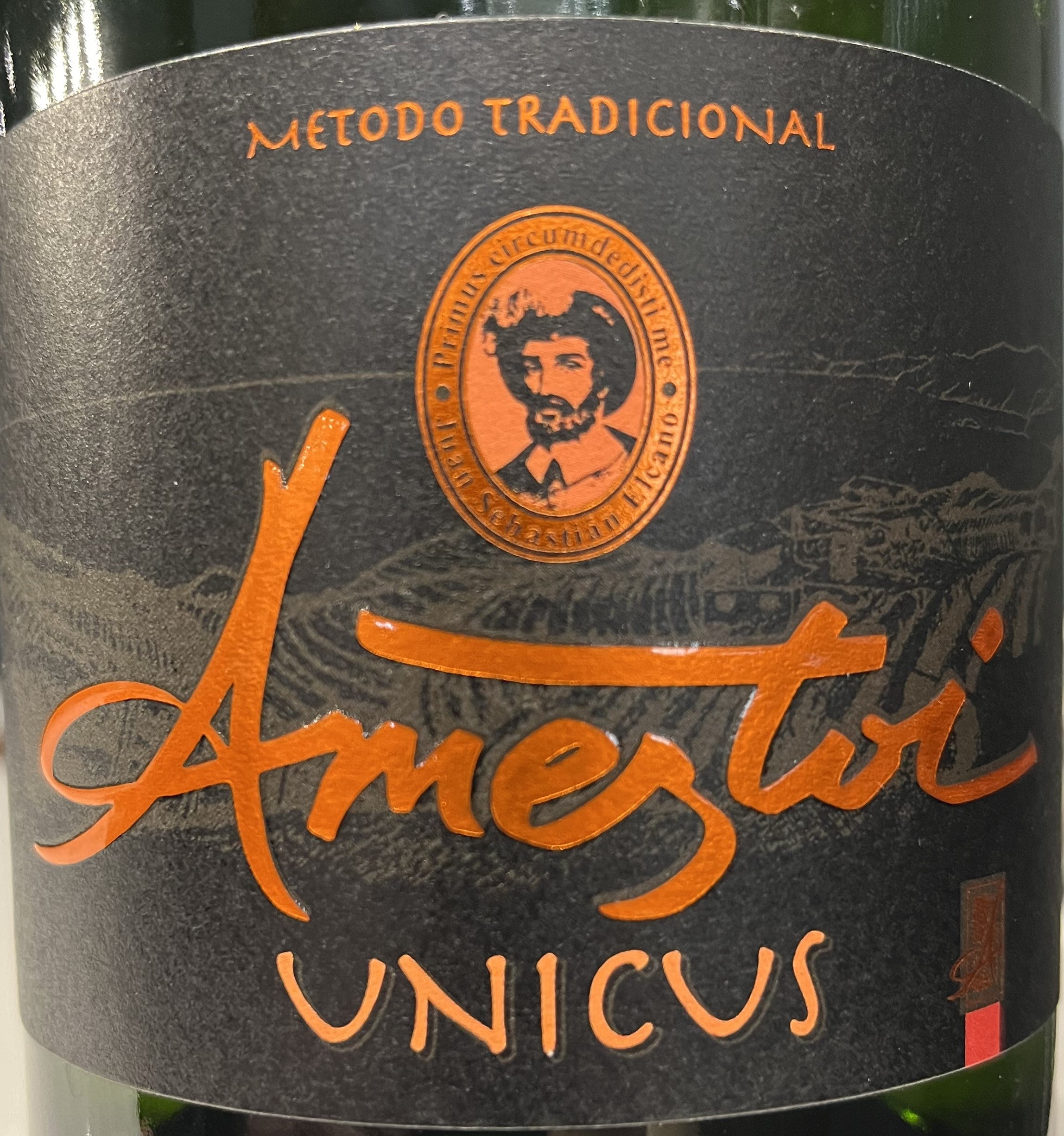 Ameztoi 'Unicus' Sparkling Wine from Txakolina, Spain