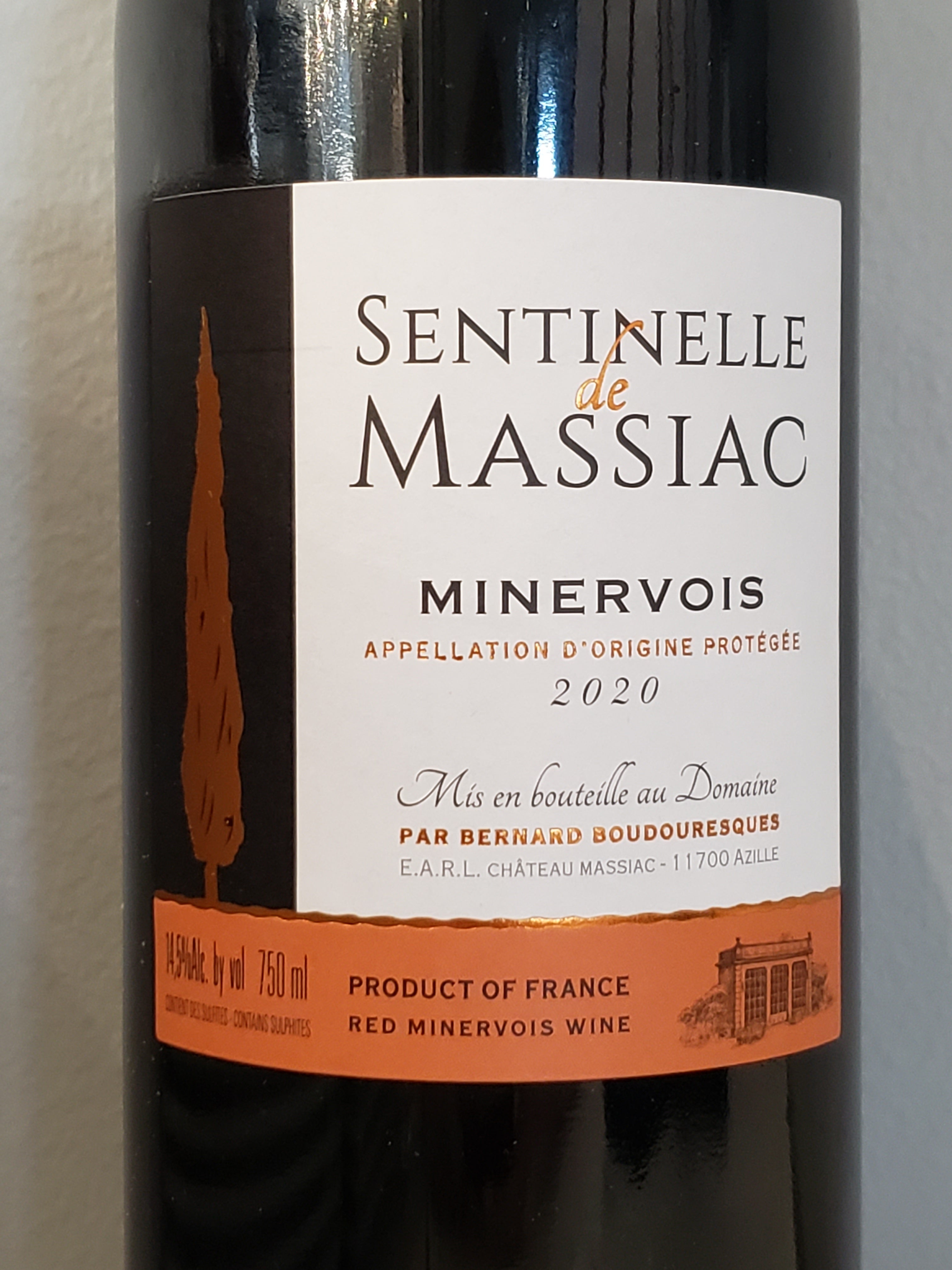Chateau Massiac 'Sentinelle de Massiac' Premium Red Wine Blend
