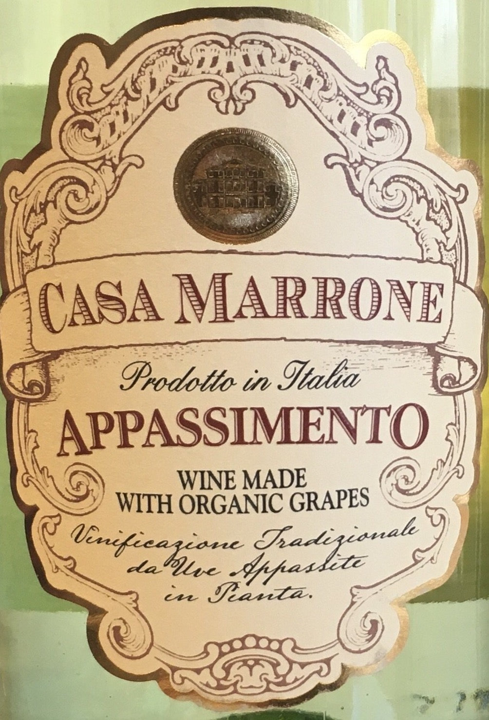 Casa Marrone 'Appassimento' - Premium Italian White Blend 2019