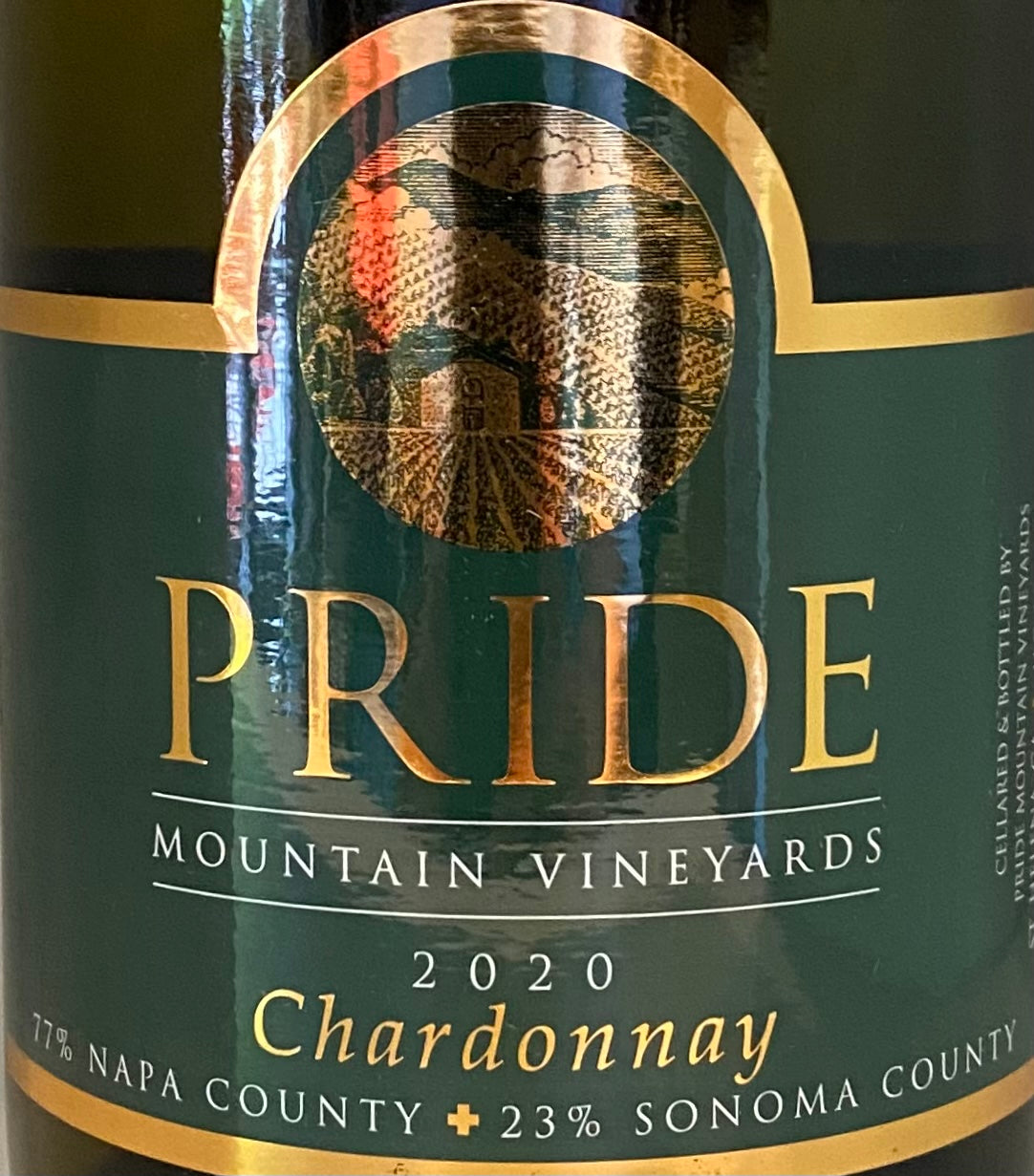 Pride Mountain Premium 2020 Chardonnay Wine