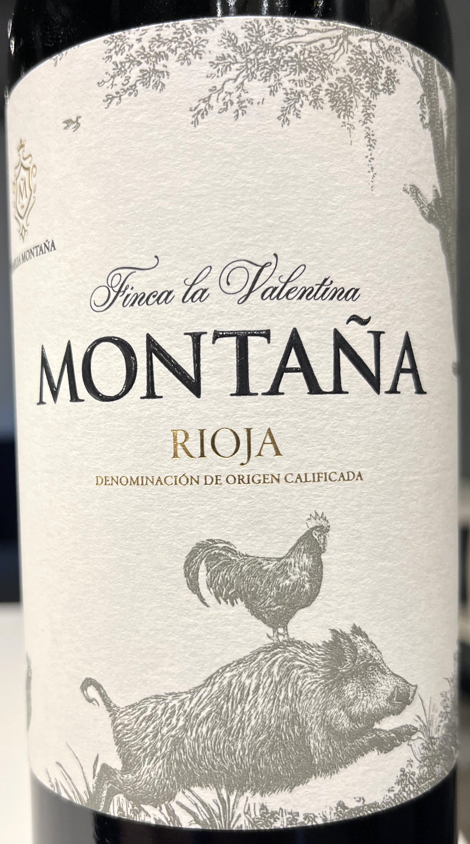 Rioja Wine - Familia Montana's 'Finca la Valentina Montana' from 2020