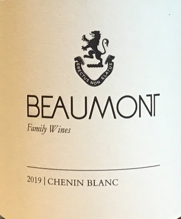 2021 Beaumont Chenin Blanc from Cape South Coast, South Africa
