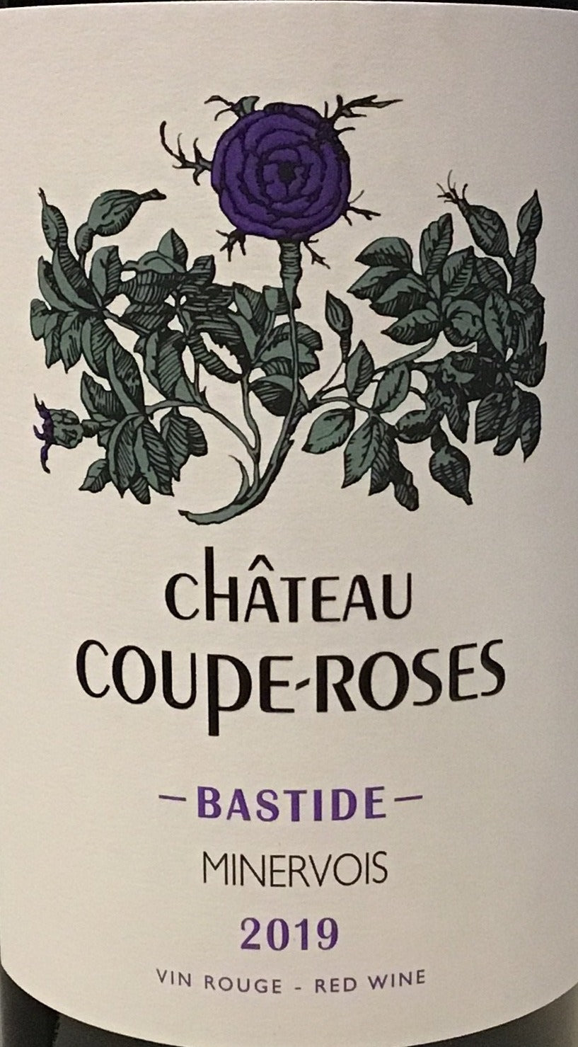 2020 Minervois Red Wine - Chateau Coupe Roses 'Bastide' Blend