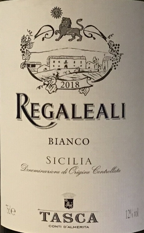 Tasca d'Almerita 'Regaleali' - Refreshing 2020 Italian White Wine Blend