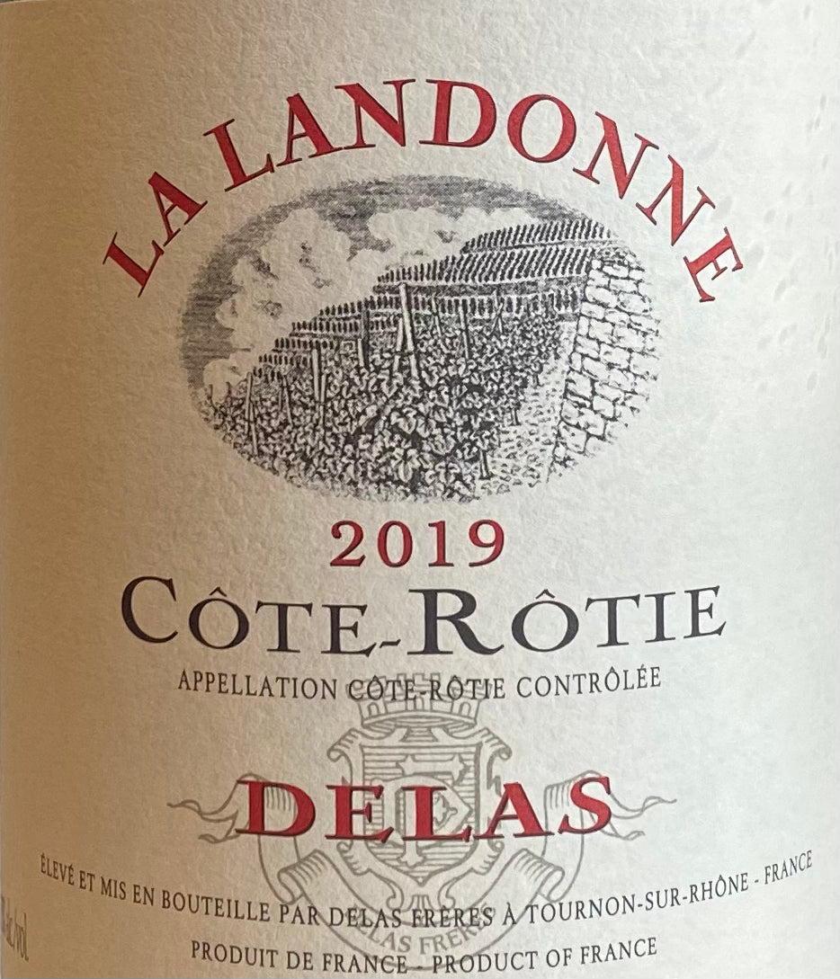 Delas 'La Landonne' Cote Rotie - 2019 Syrah Wine