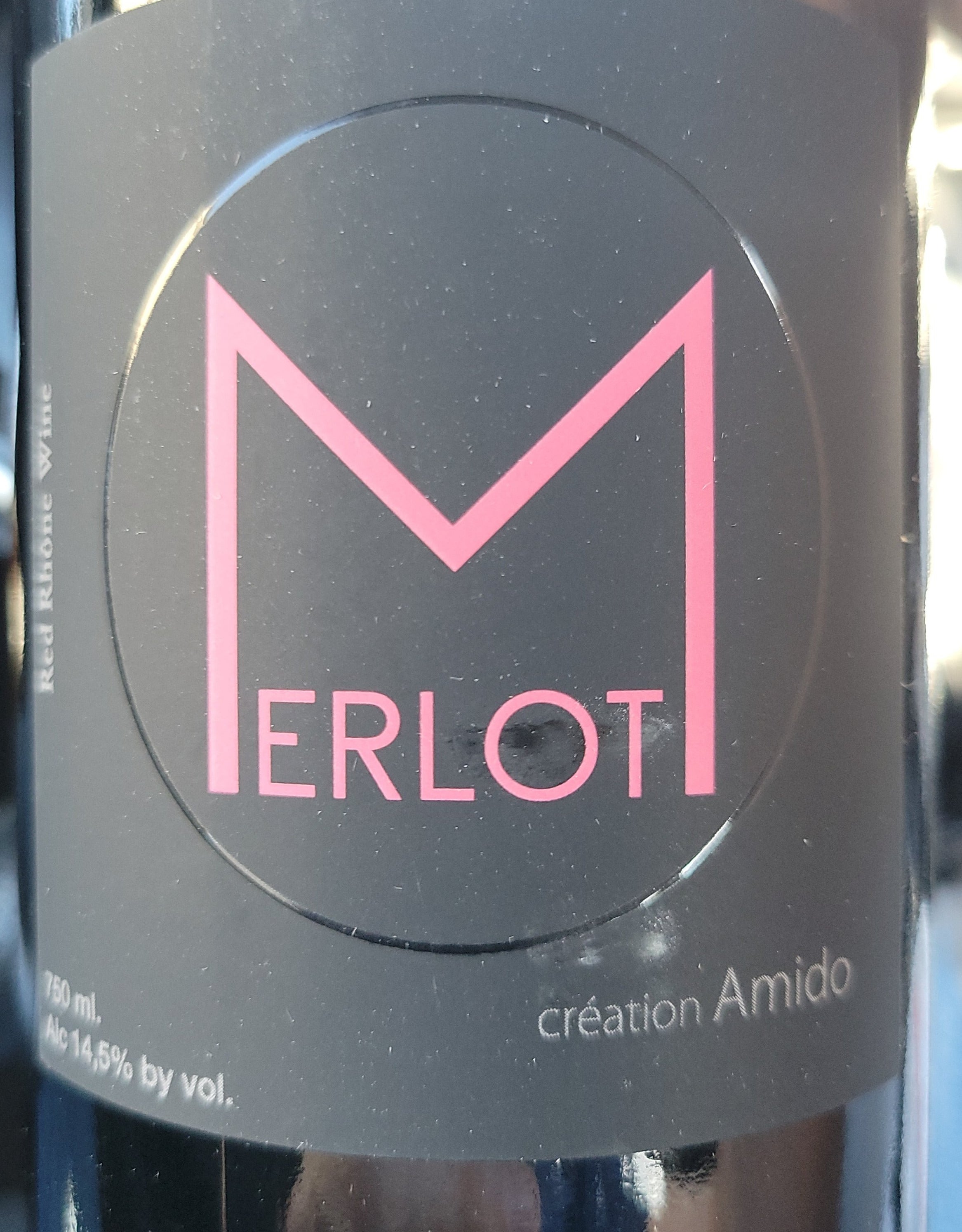 Amido Red Wine - Merlot Variety