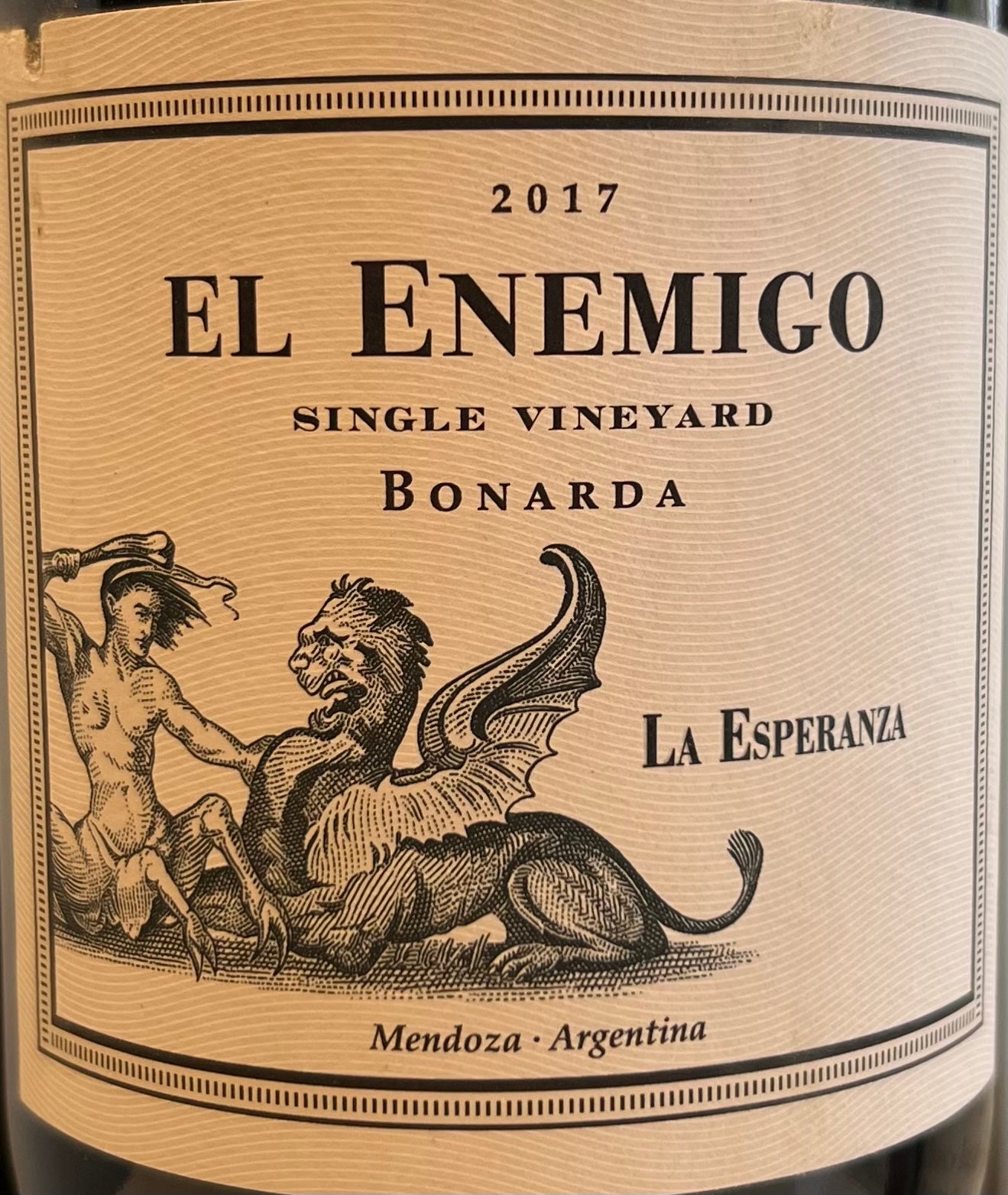El Enemigo 'La Esperanza' - Bonarda