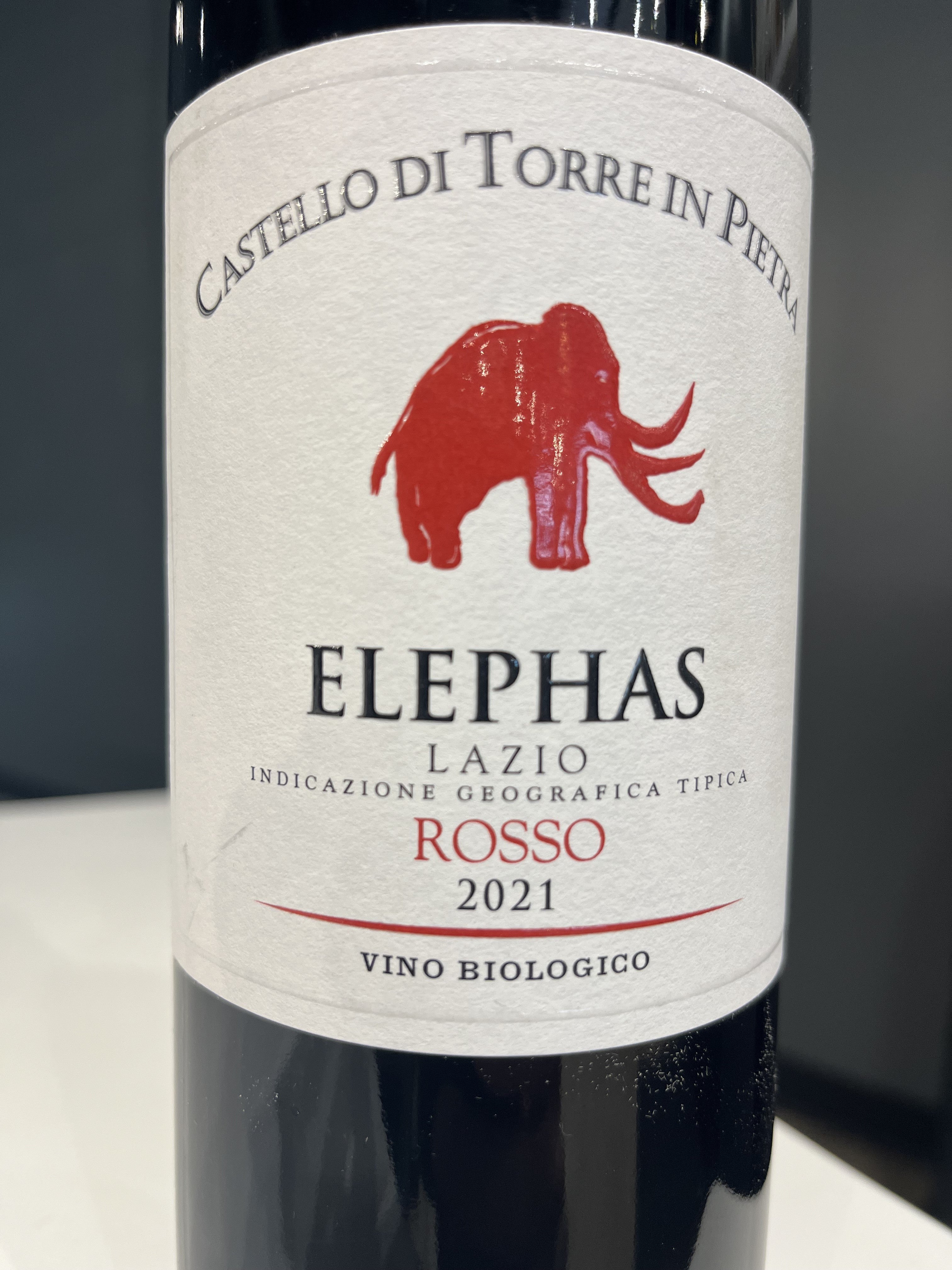 Castello di Torre in Pietra 'Elephas' Italian Red Wine Blend