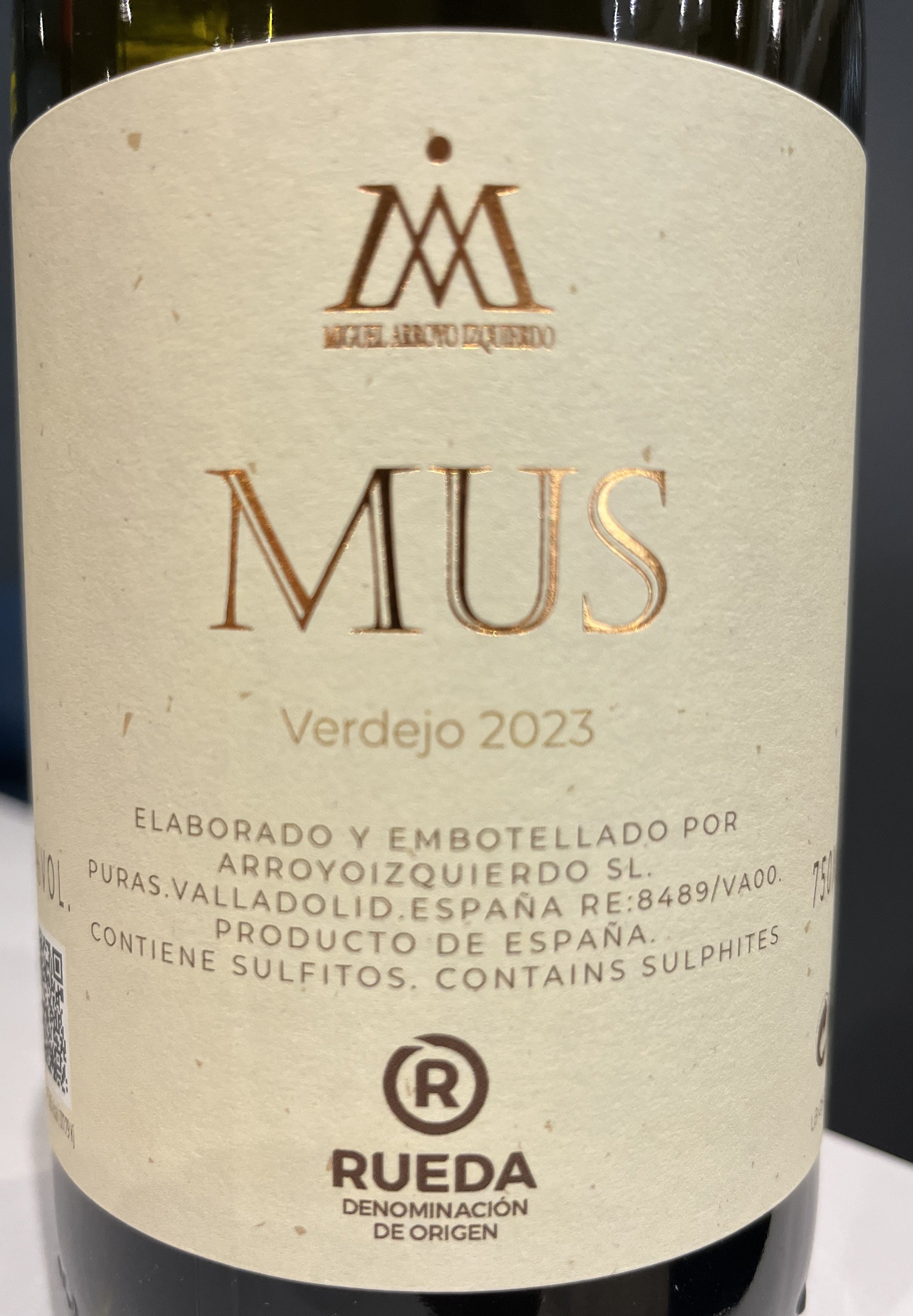 Miguel Arroyo 'Mus' Verdejo White Wine