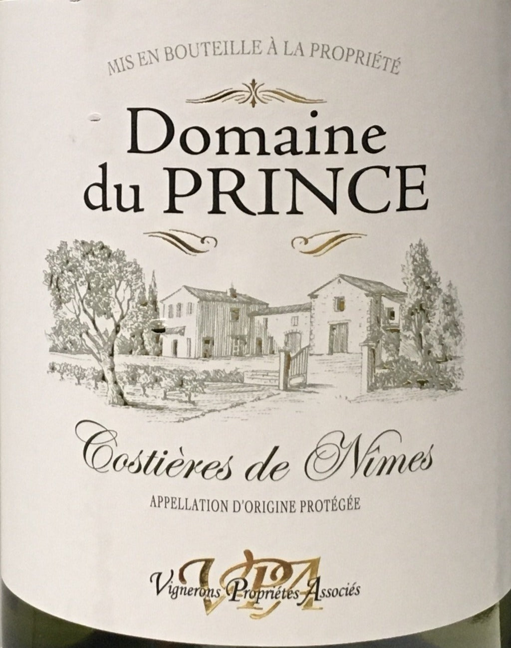 Domaine du Prince White Wine - Classic Costières de Nîmes Blend