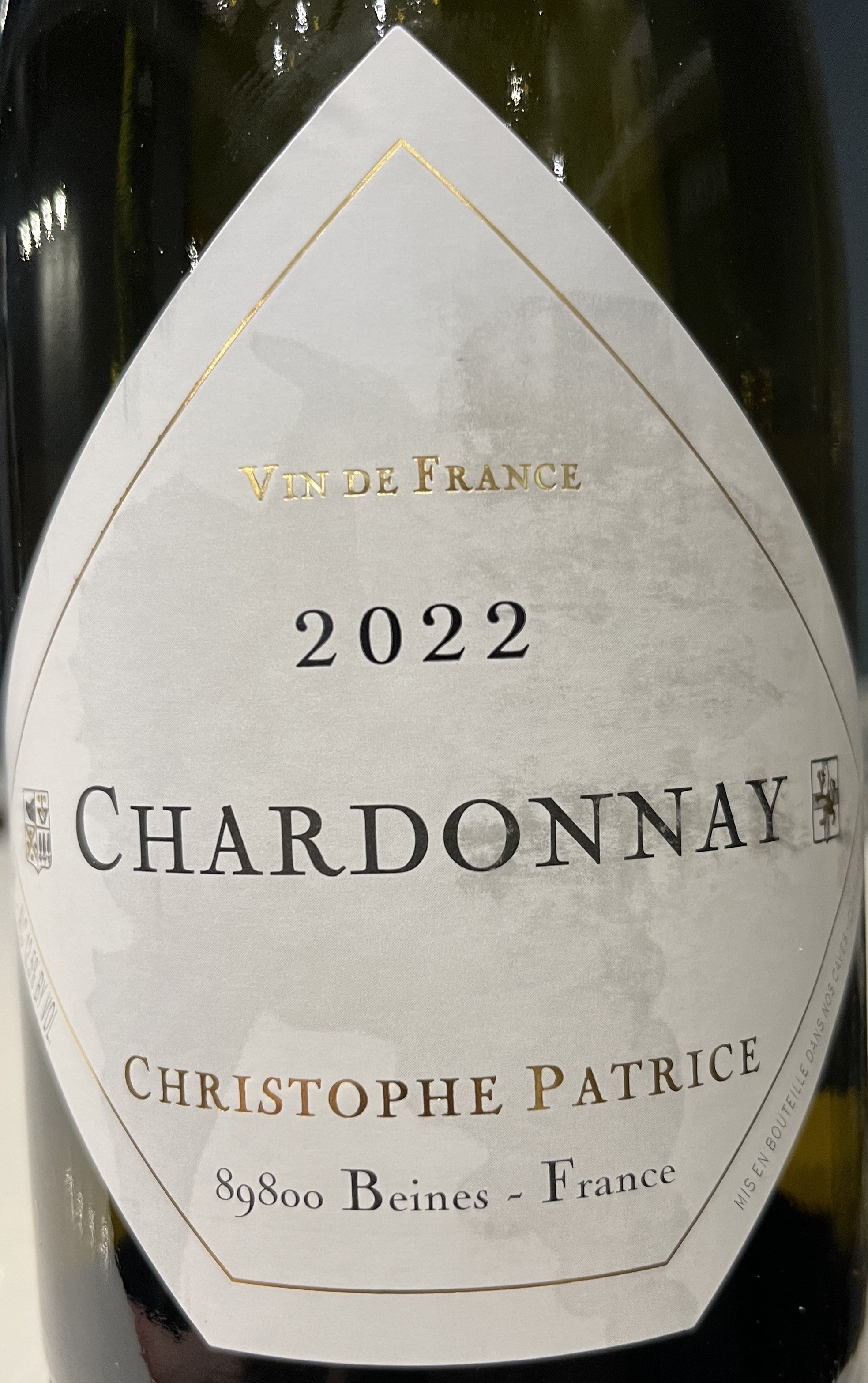 Christophe Patrice Premium French Chardonnay Wine